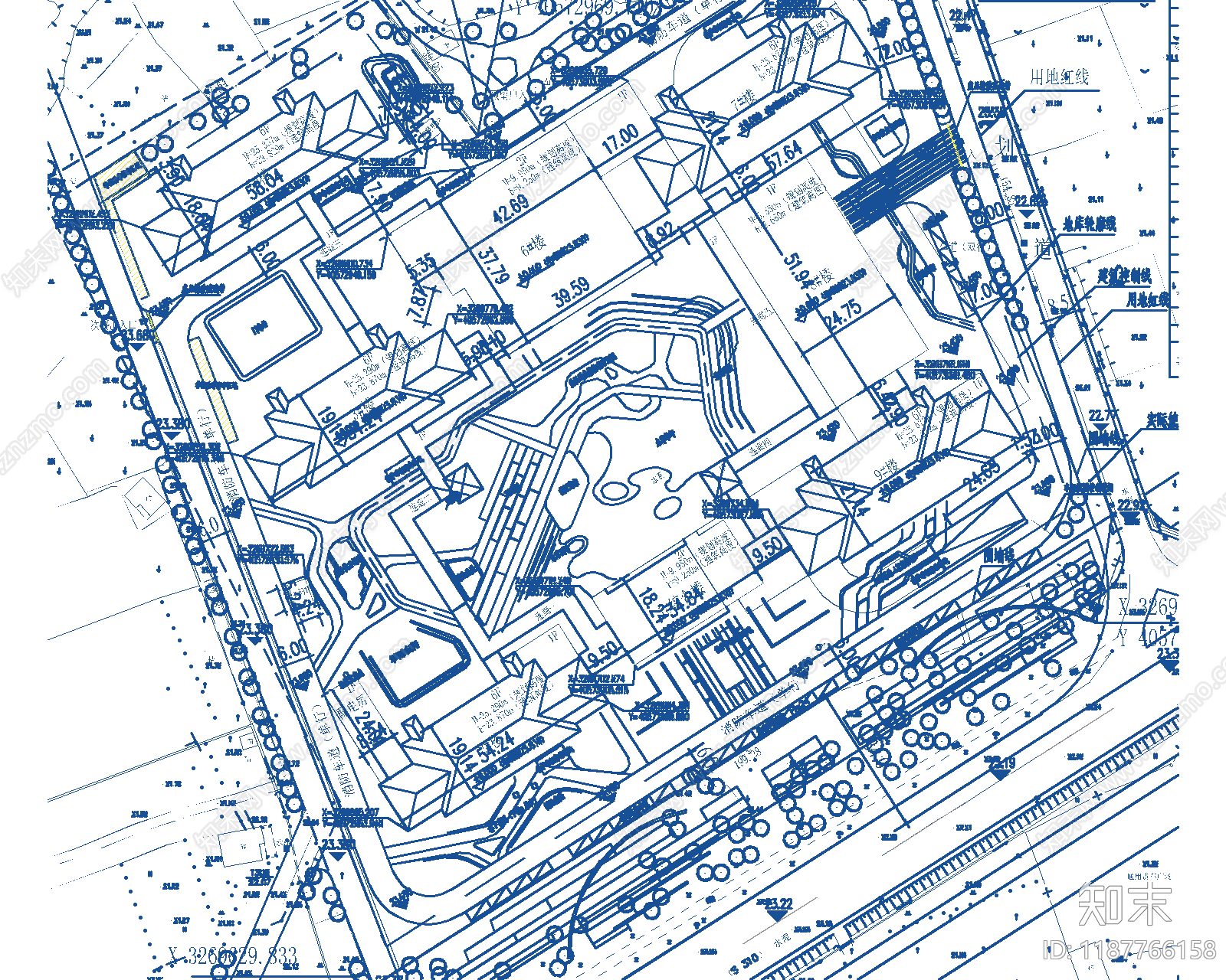 现代医院建筑施工图下载【ID:1187766158】