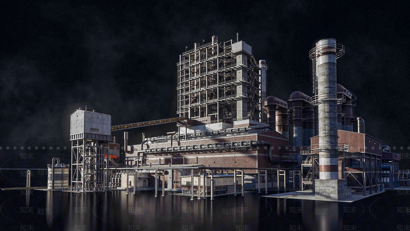 现代其他公共建筑3D模型下载【ID:1187767219】