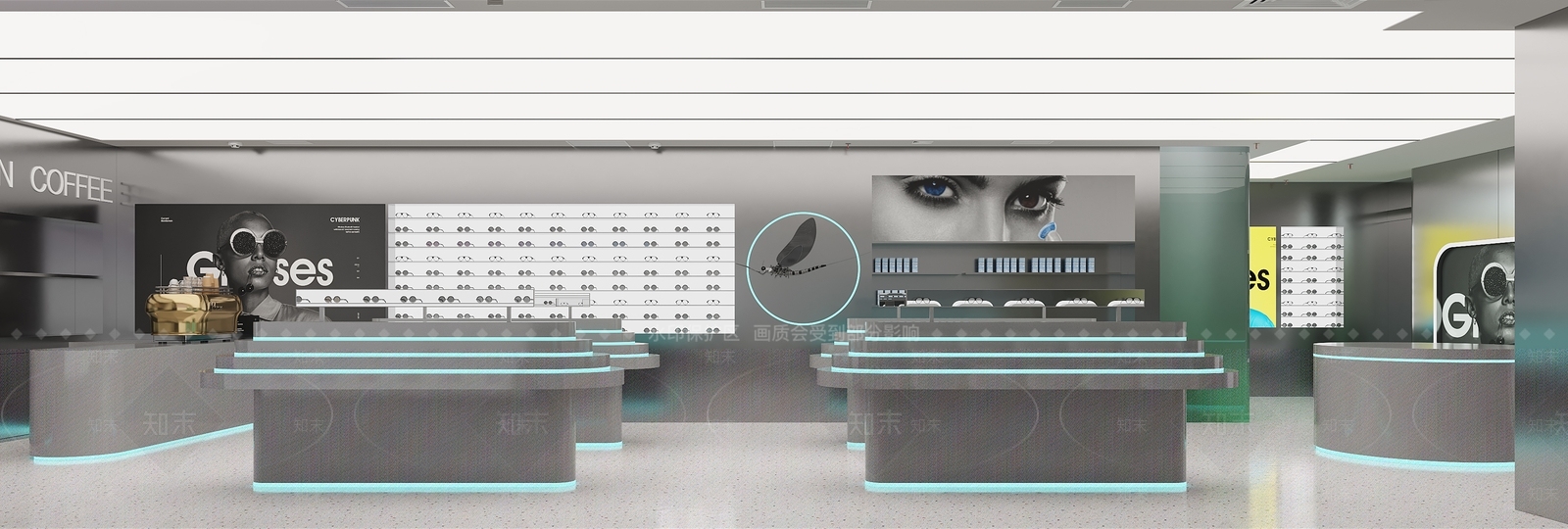 现代眼镜店3D模型下载【ID:1187775566】