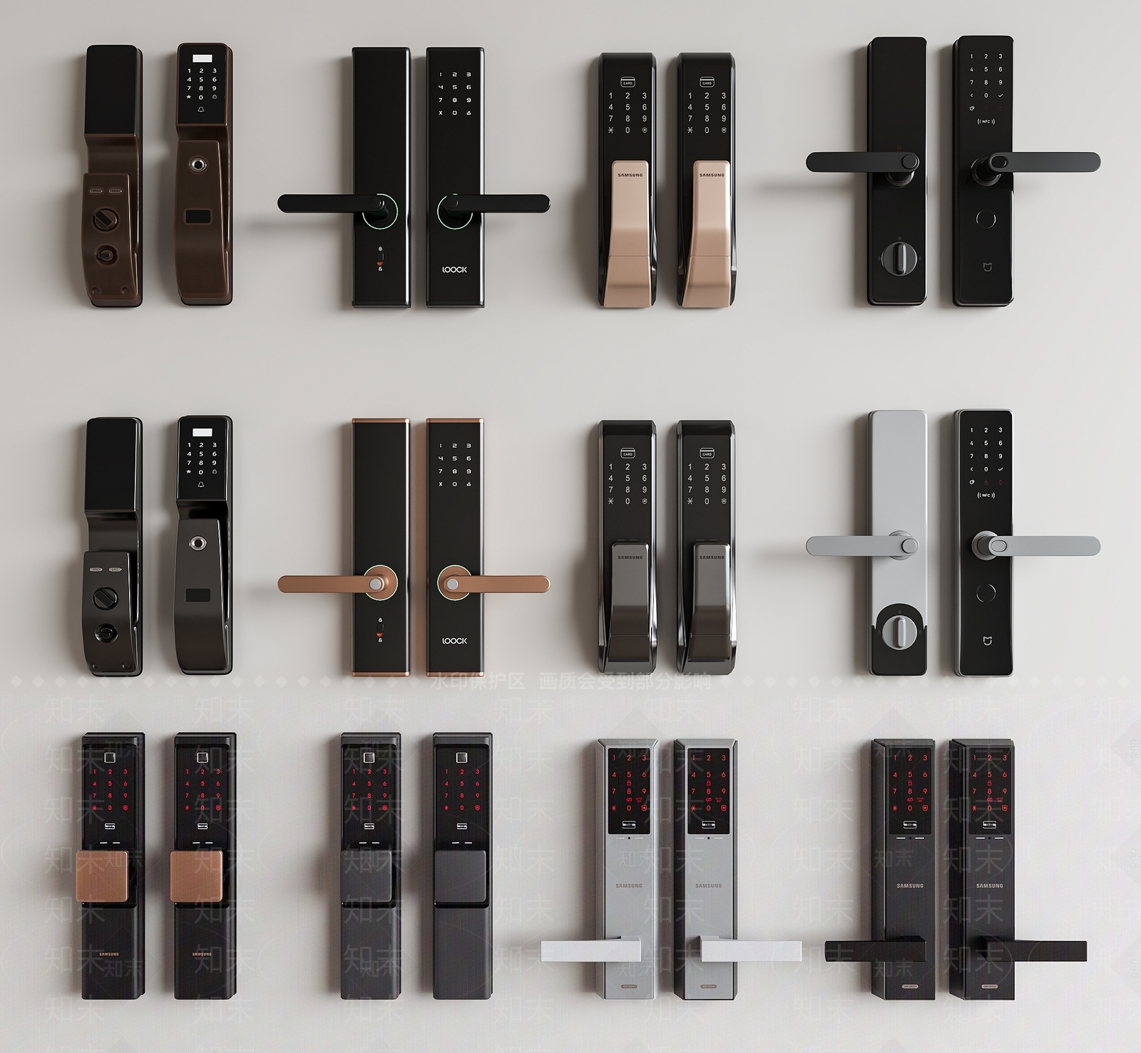 锁SU模型下载【ID:1187779174】