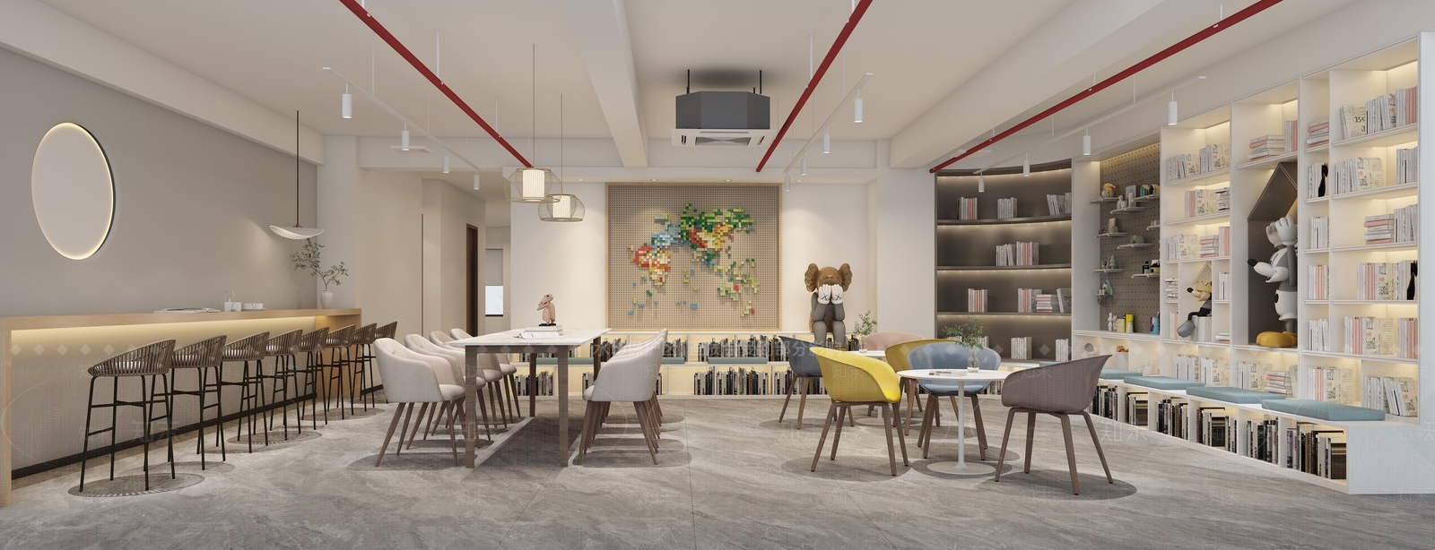 现代其他办公空间3D模型下载【ID:1187780804】