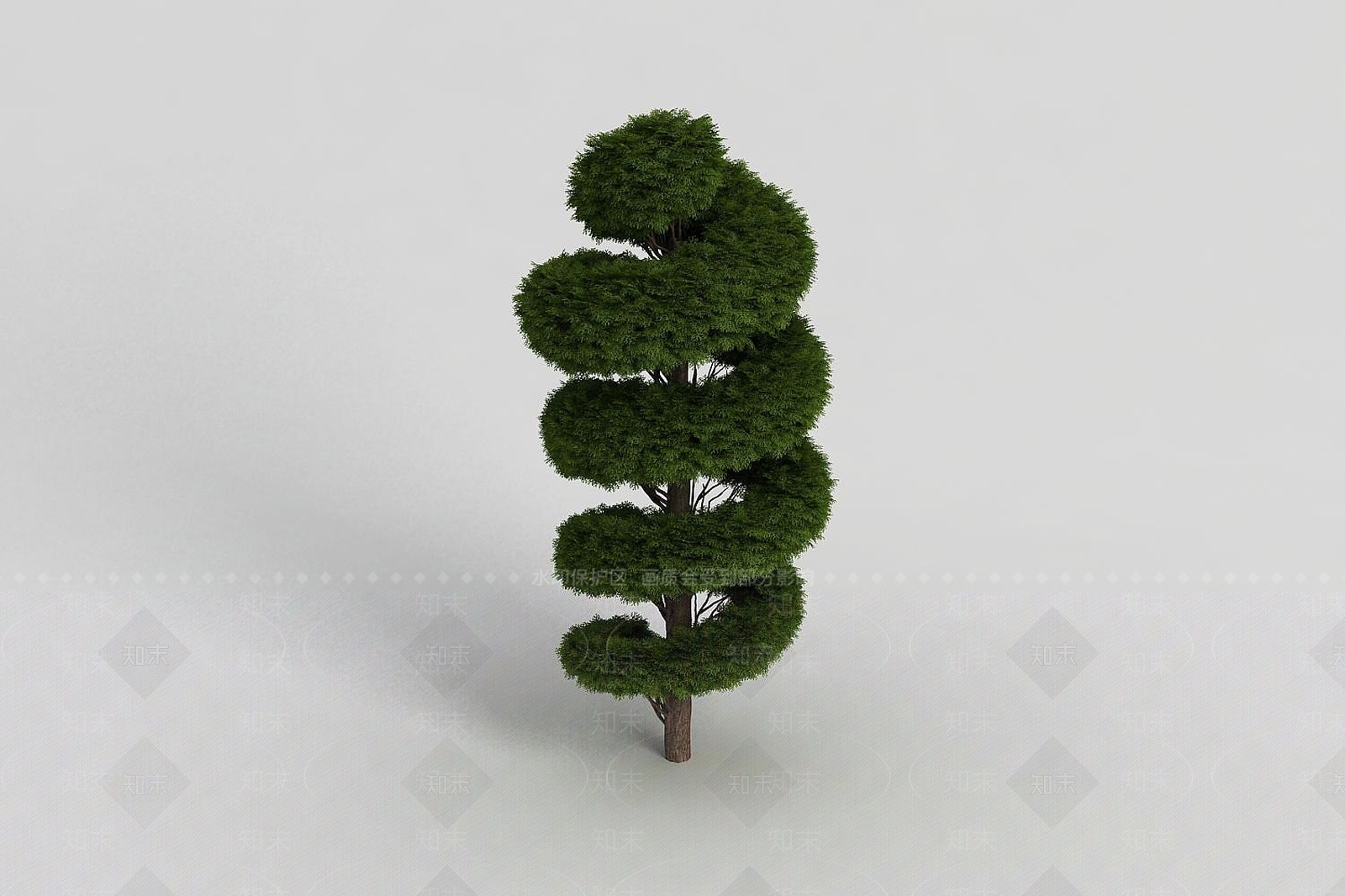 现代灌木3D模型下载【ID:1187782586】