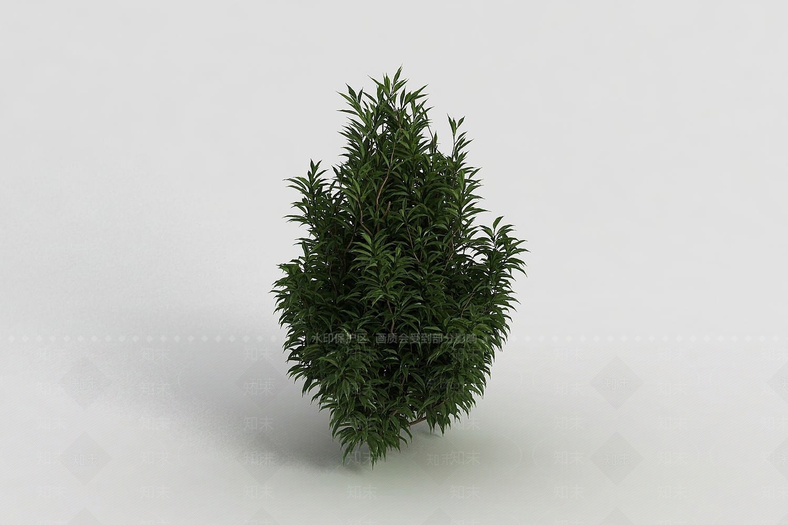 现代灌木3D模型下载【ID:1187782539】