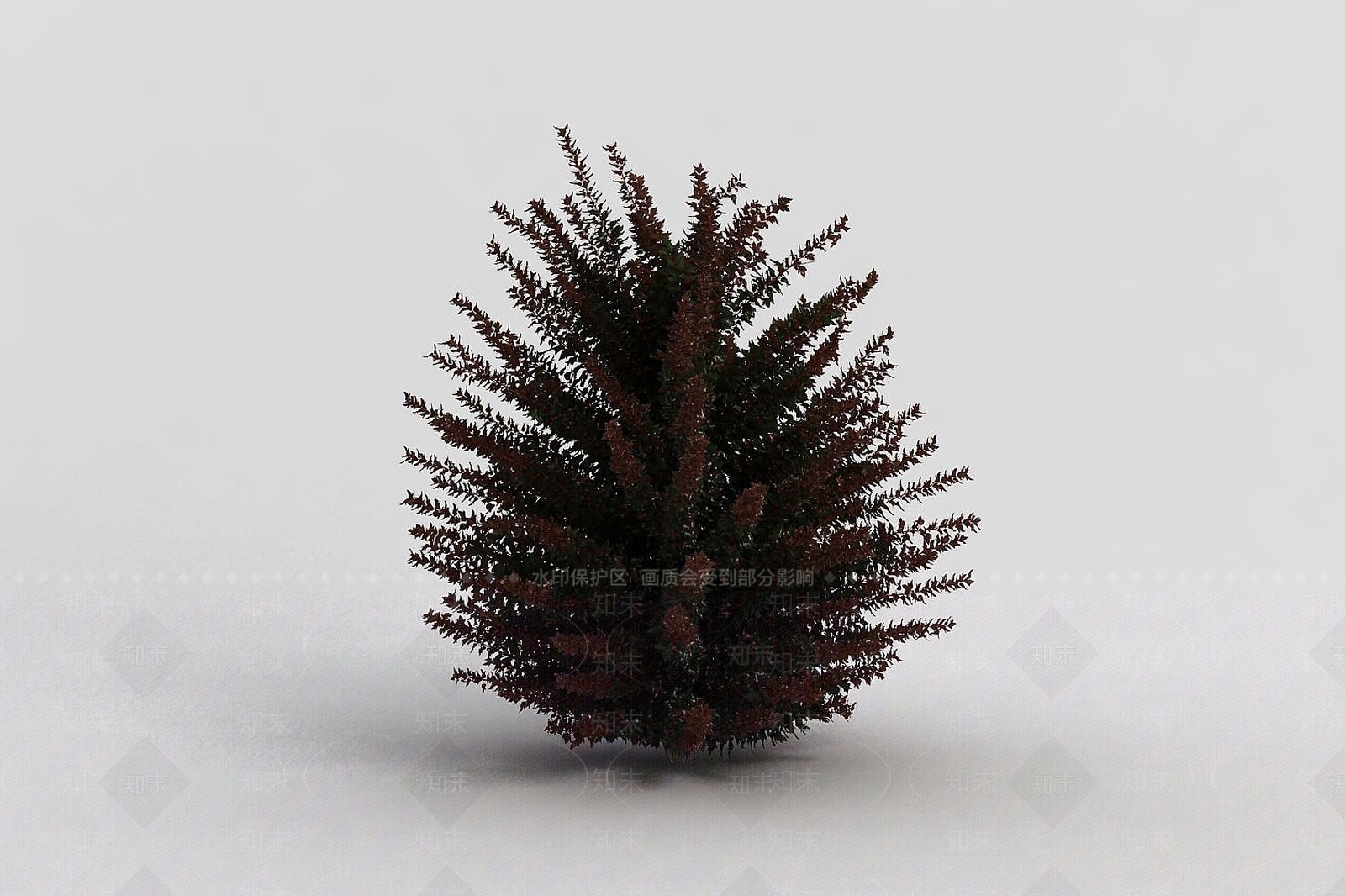 现代灌木3D模型下载【ID:1187782618】