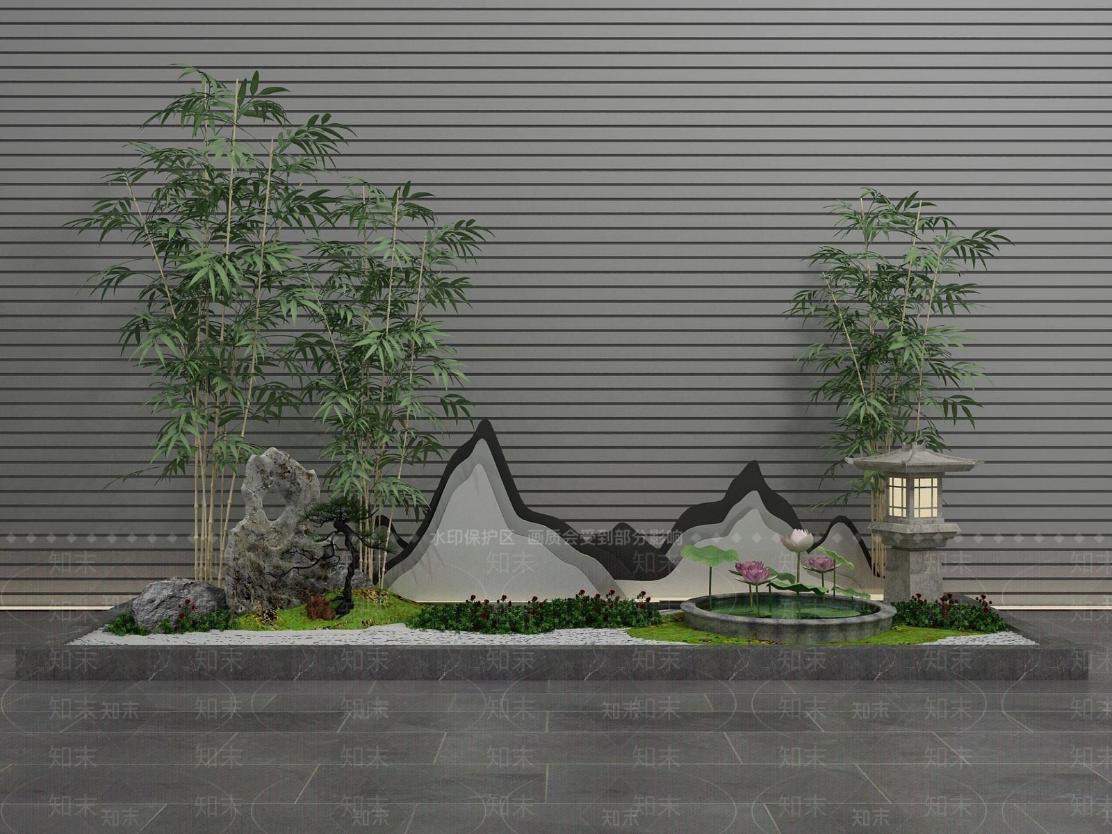 现代其他景观小品3D模型下载【ID:1187801166】