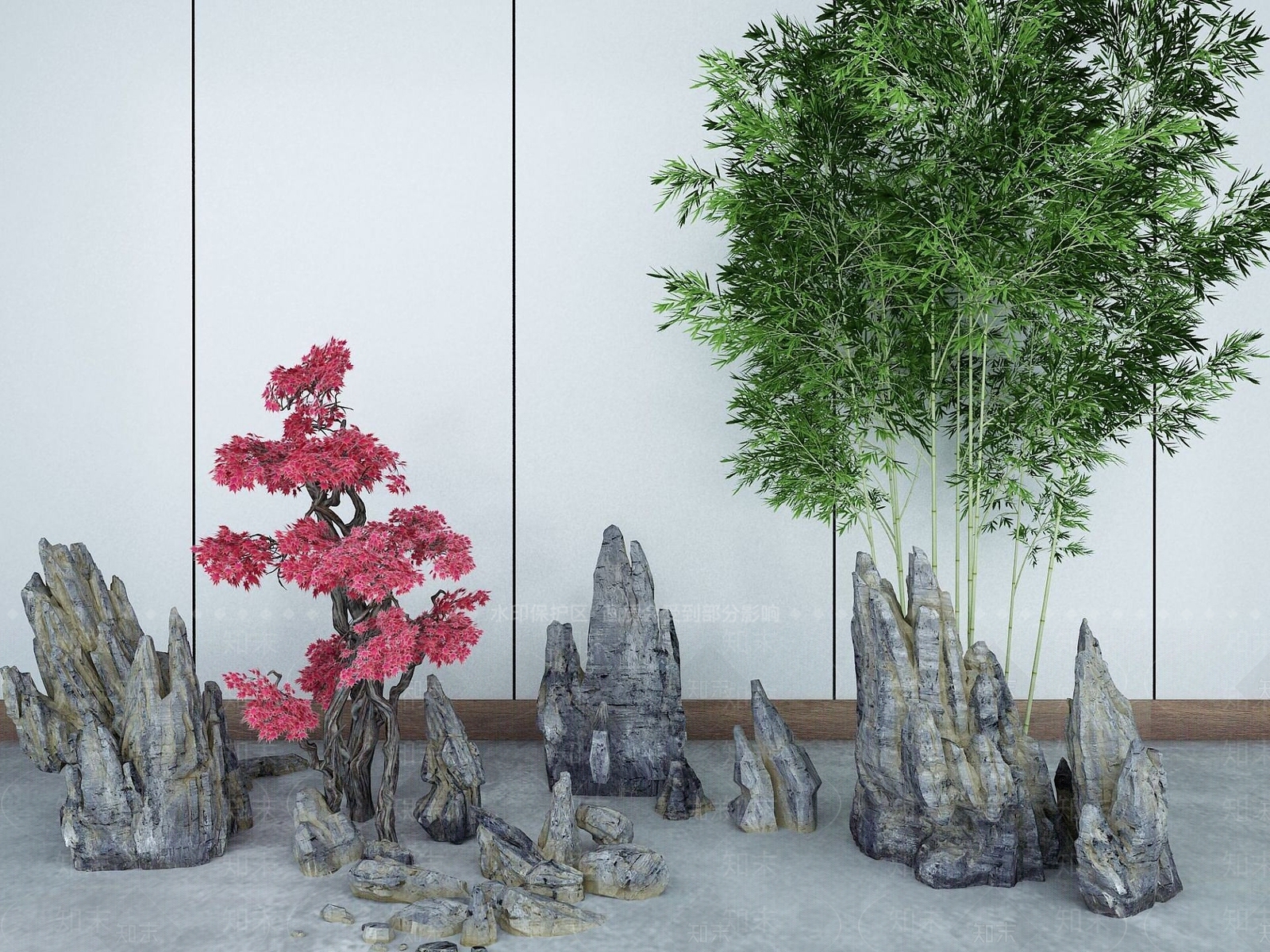 现代其他景观小品3D模型下载【ID:1187799304】