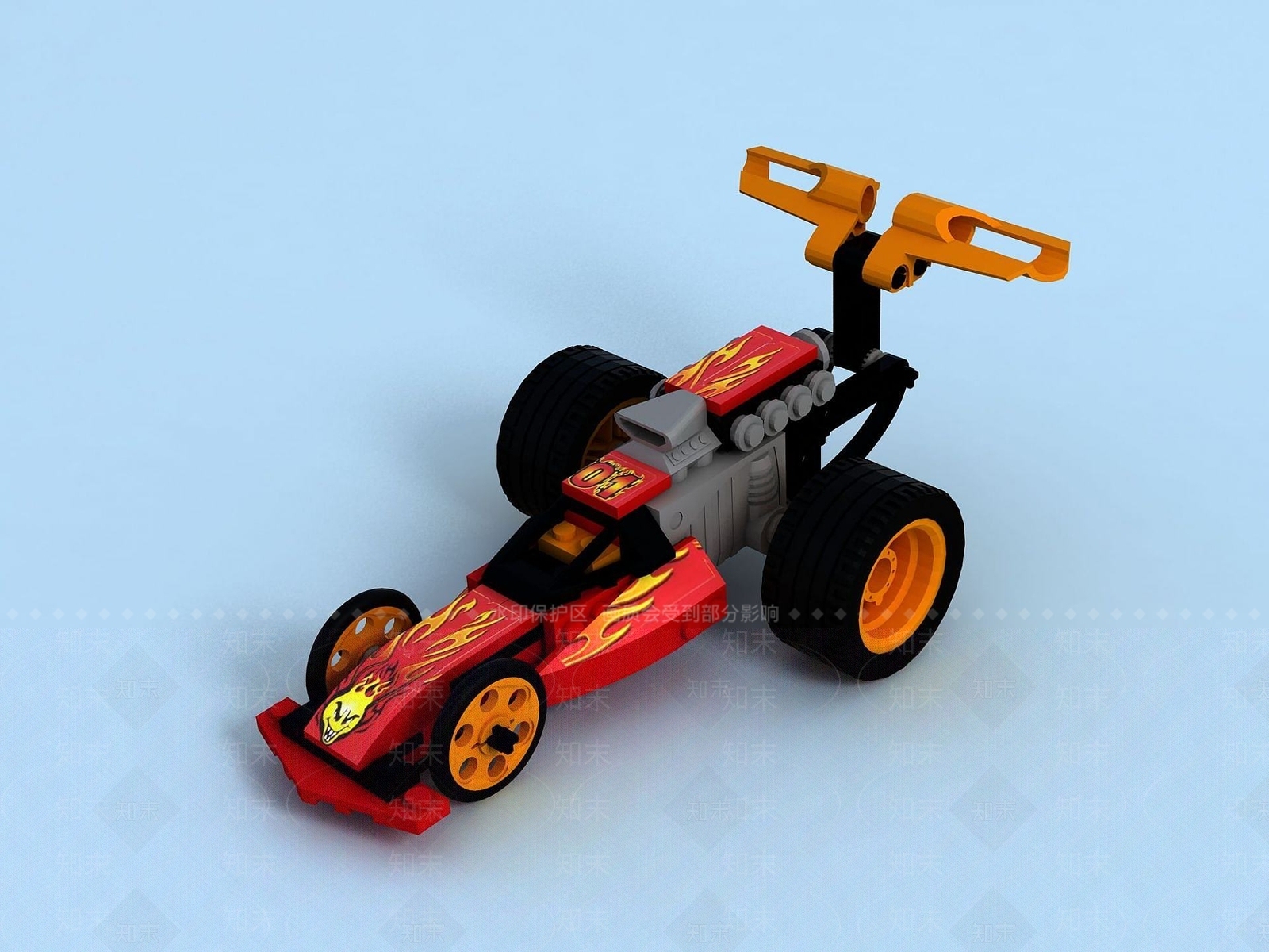 现代摆件组合3D模型下载【ID:1187784669】