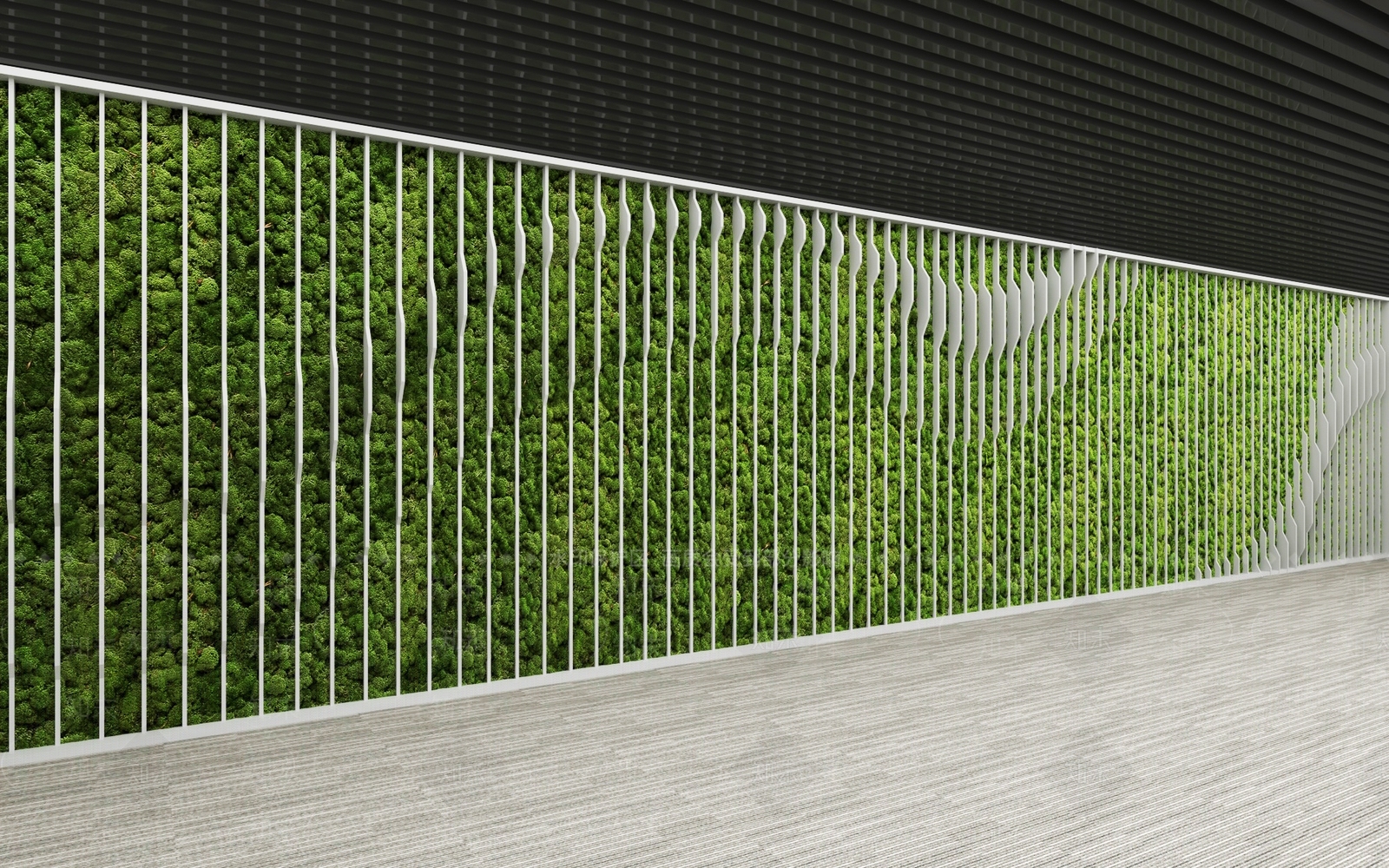 绿植墙3D模型下载【ID:1187791179】