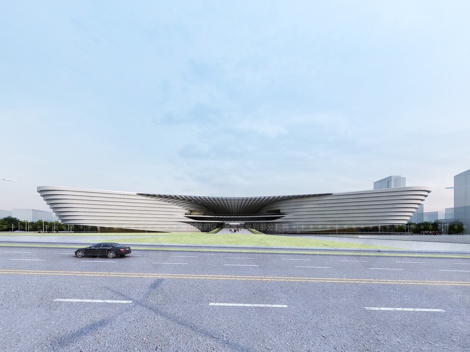 现代艺术风格建筑3D模型下载【ID:1187793260】