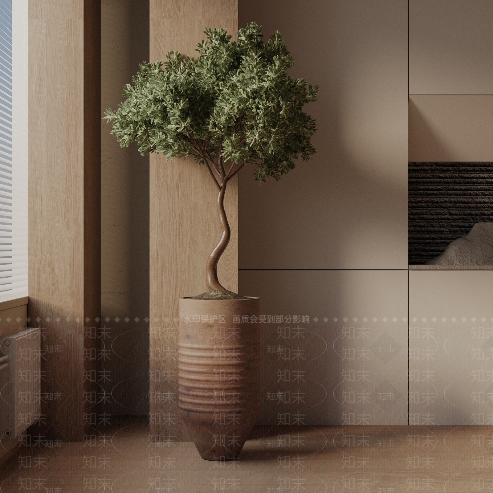 盆栽3D模型下载【ID:1187794171】