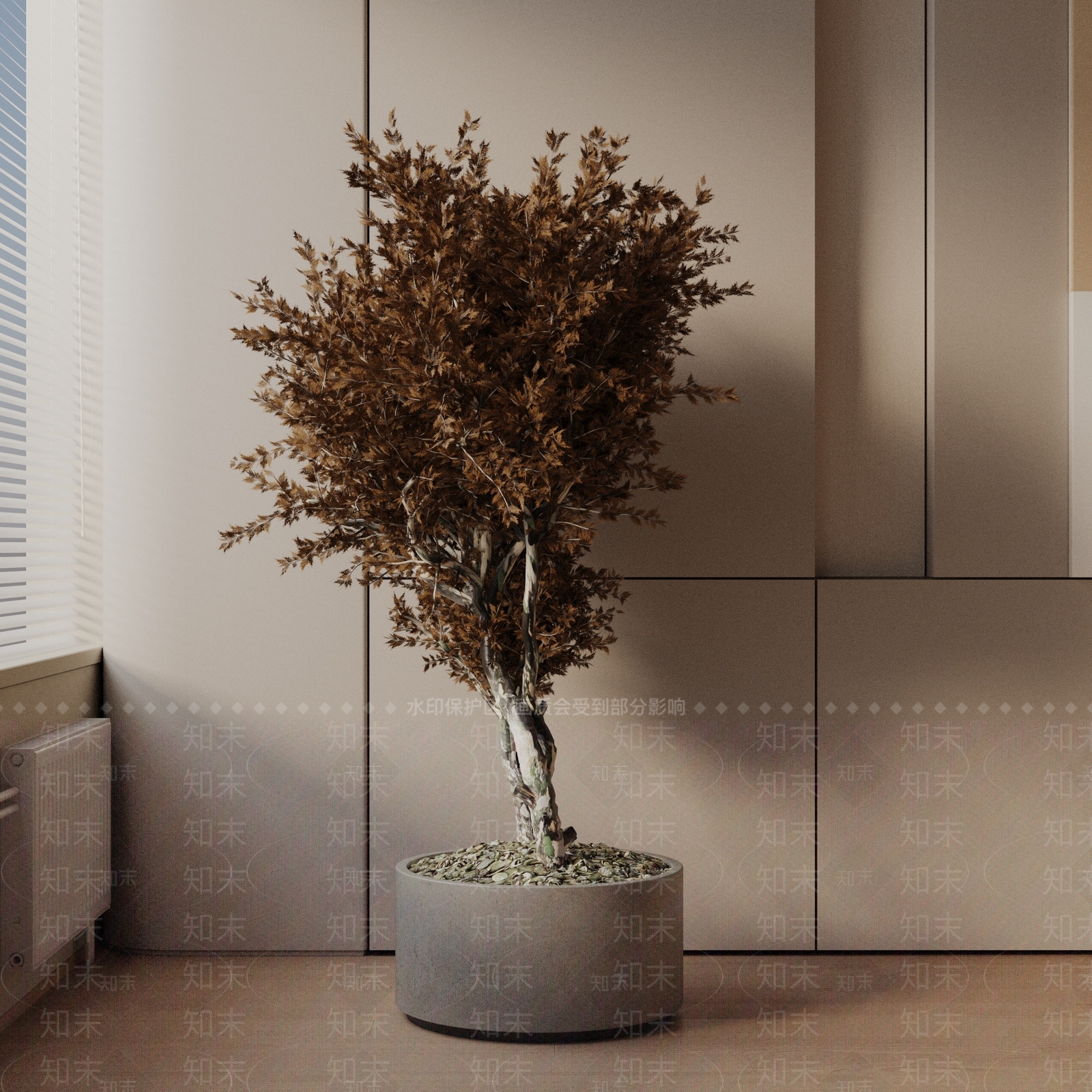 盆栽3D模型下载【ID:1187794134】
