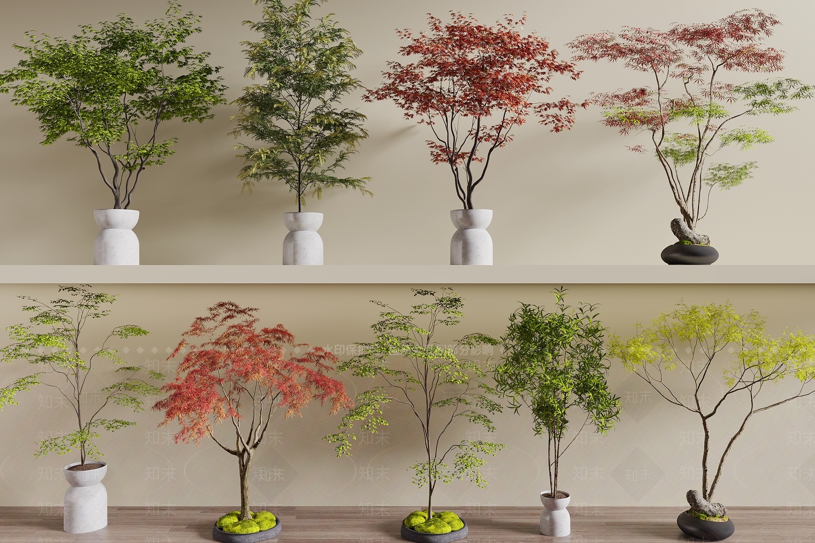 景观树3D模型下载【ID:1187794967】