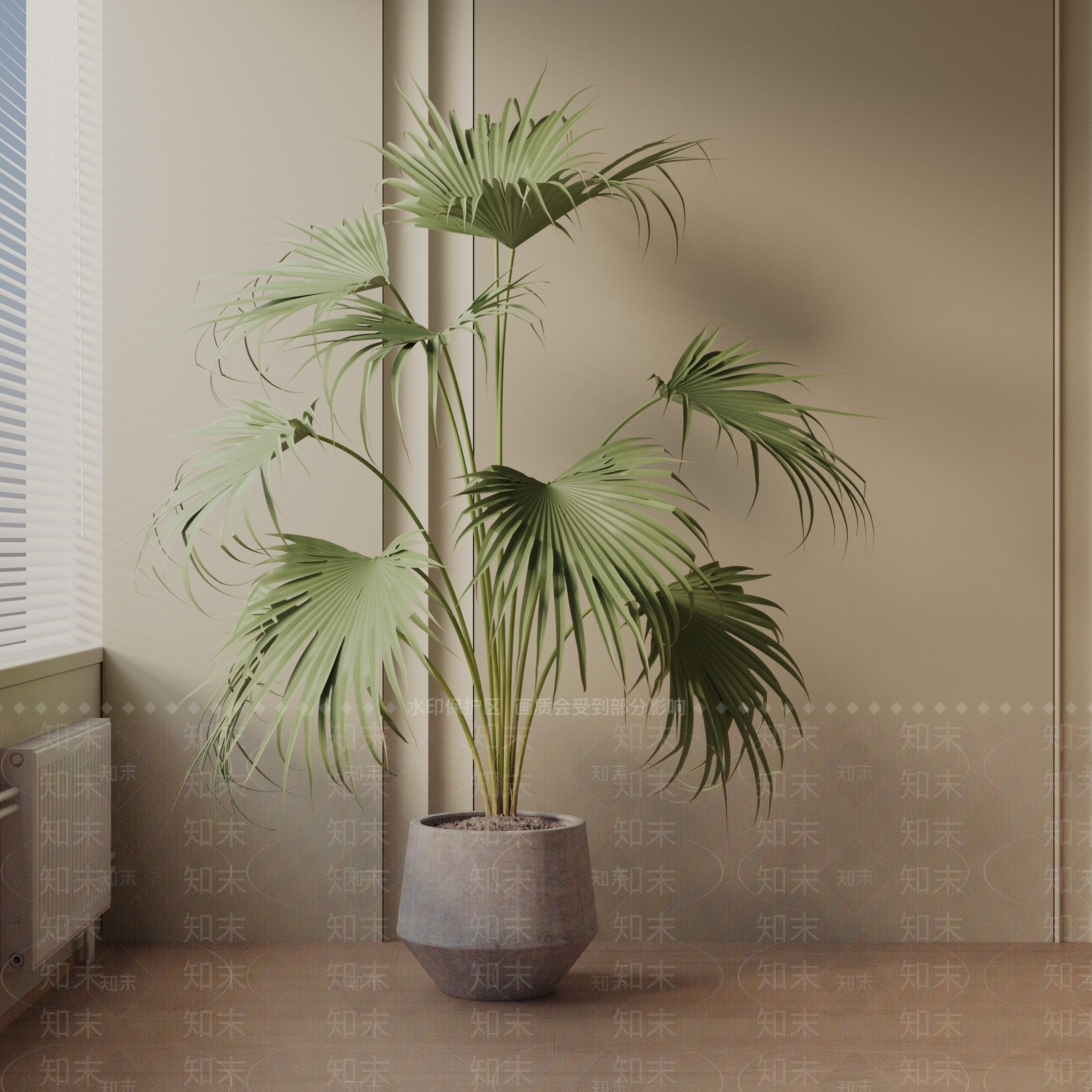盆栽3D模型下载【ID:1187798033】