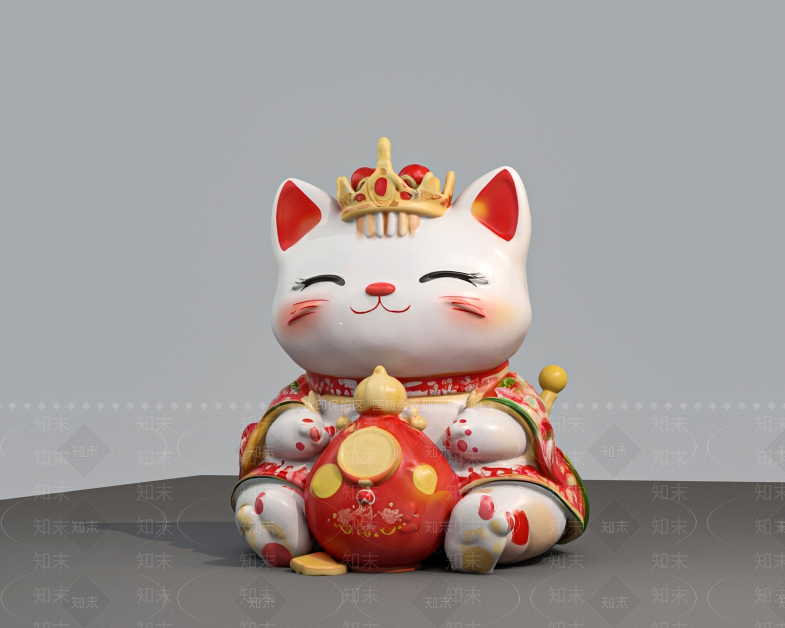 猫3D模型下载【ID:1187805030】