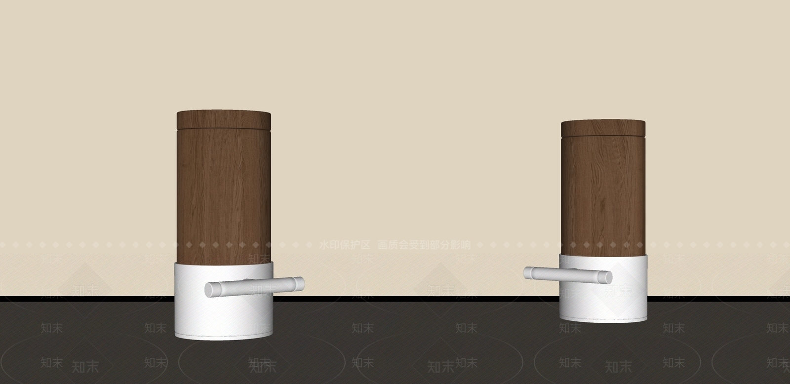 中古侘寂吧椅SU模型下载【ID:1187814902】