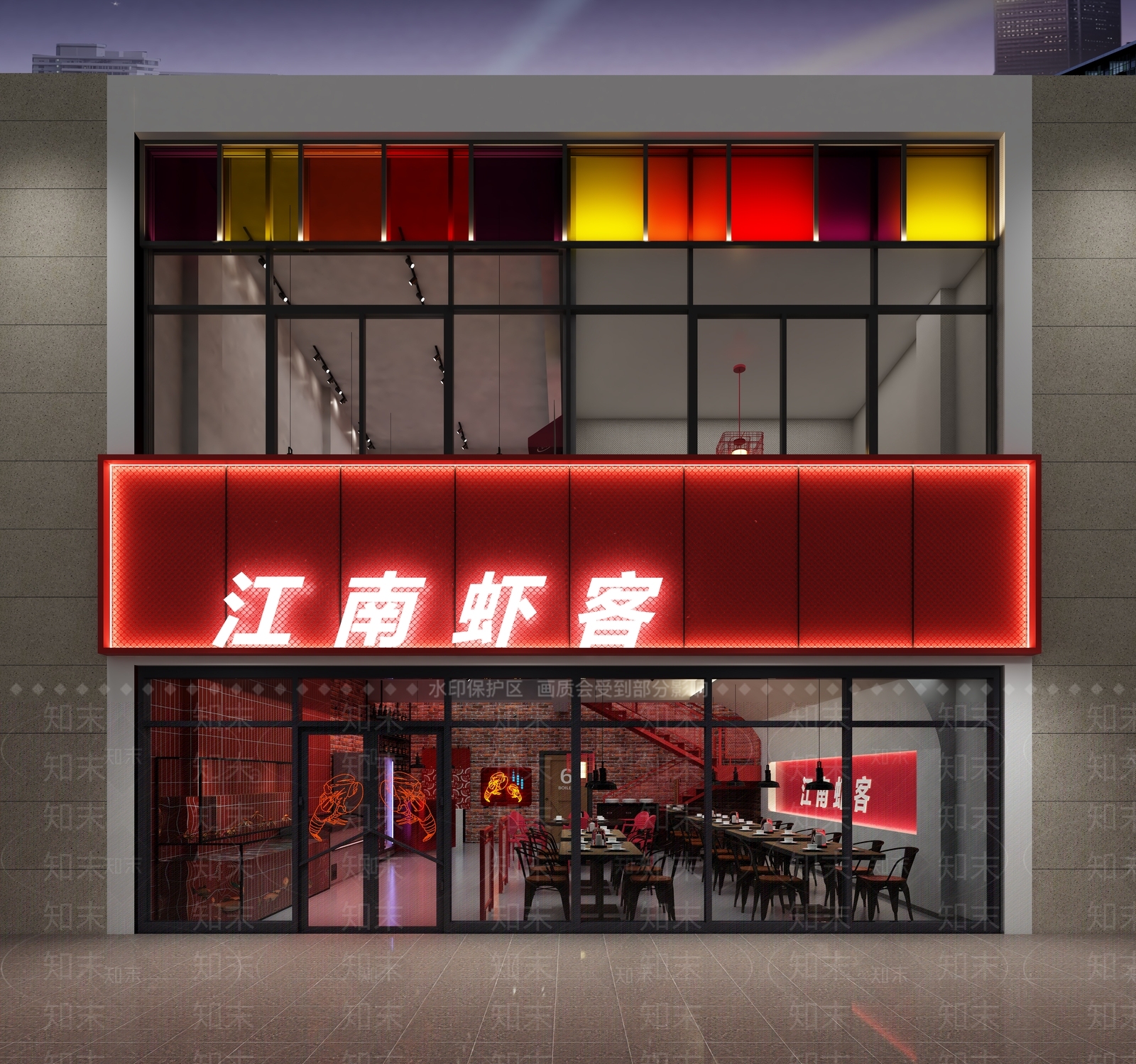 烧烤店3D模型下载【ID:1187816950】