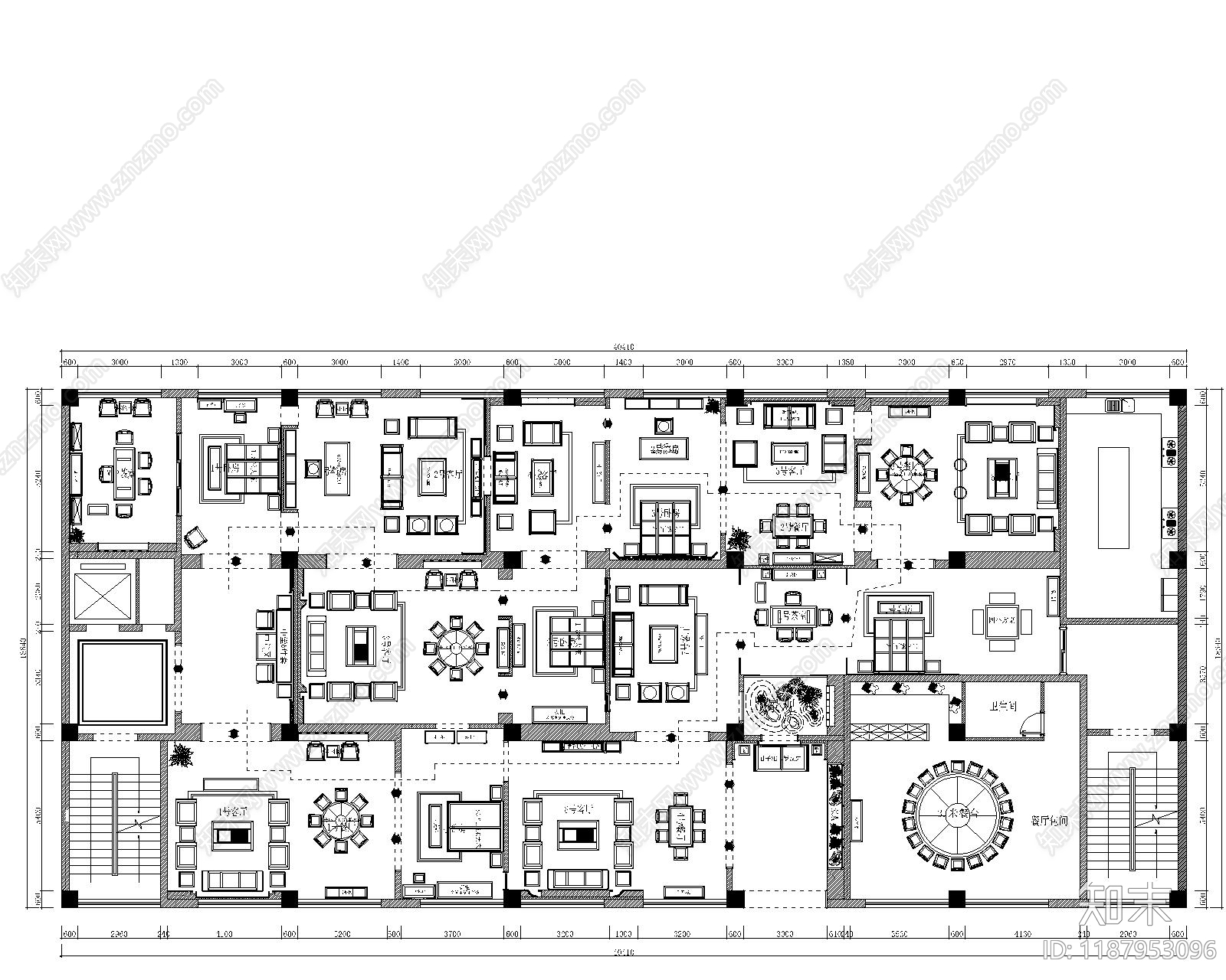 企业展厅施工图下载【ID:1187953096】