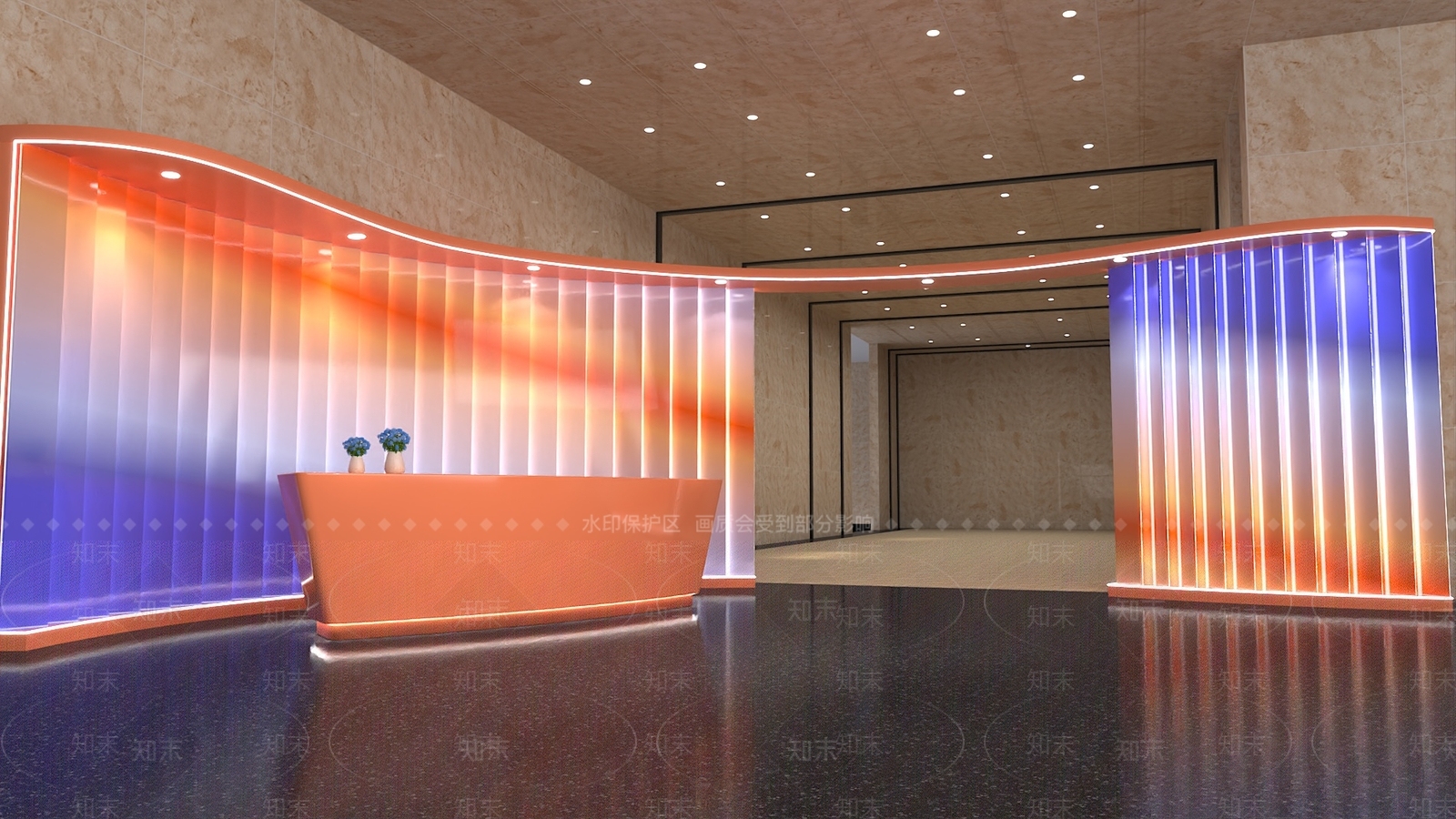 现代美陈3D模型下载【ID:1187823116】