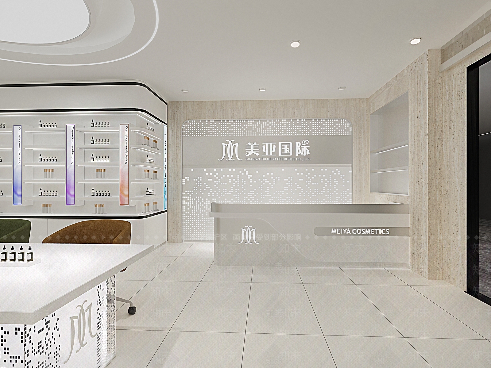 现代接待室3D模型下载【ID:1187823561】