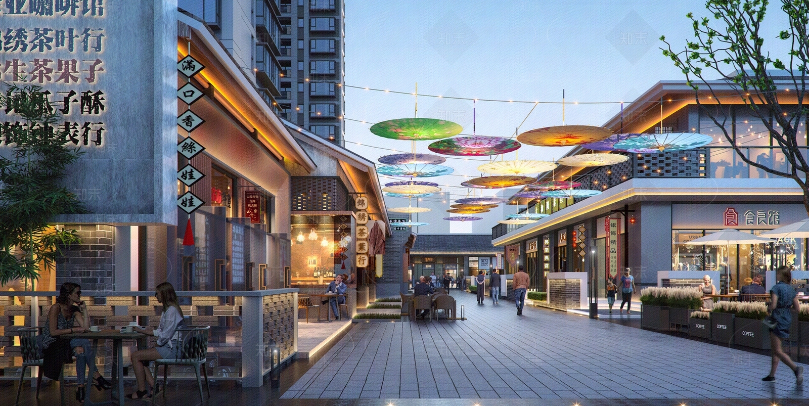 街道外景贴图材质精品下载_VRay贴图_知末网