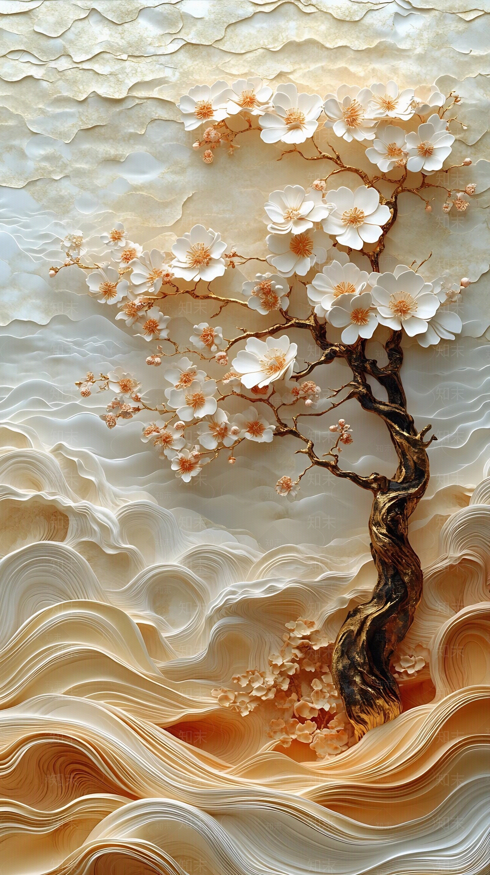 现代新中式石雕贴图下载【ID:1187829182】