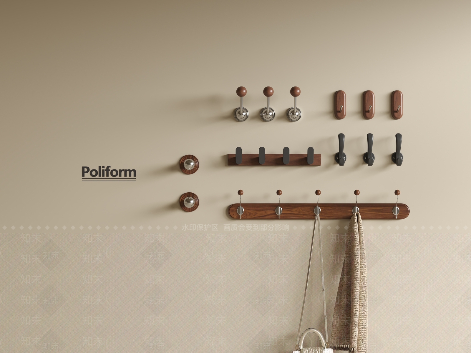 中古挂钩SU模型下载【ID:1187841492】