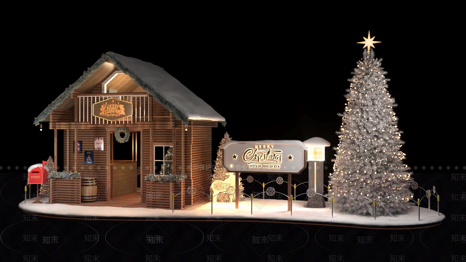 欧式美陈3D模型下载【ID:1187847914】
