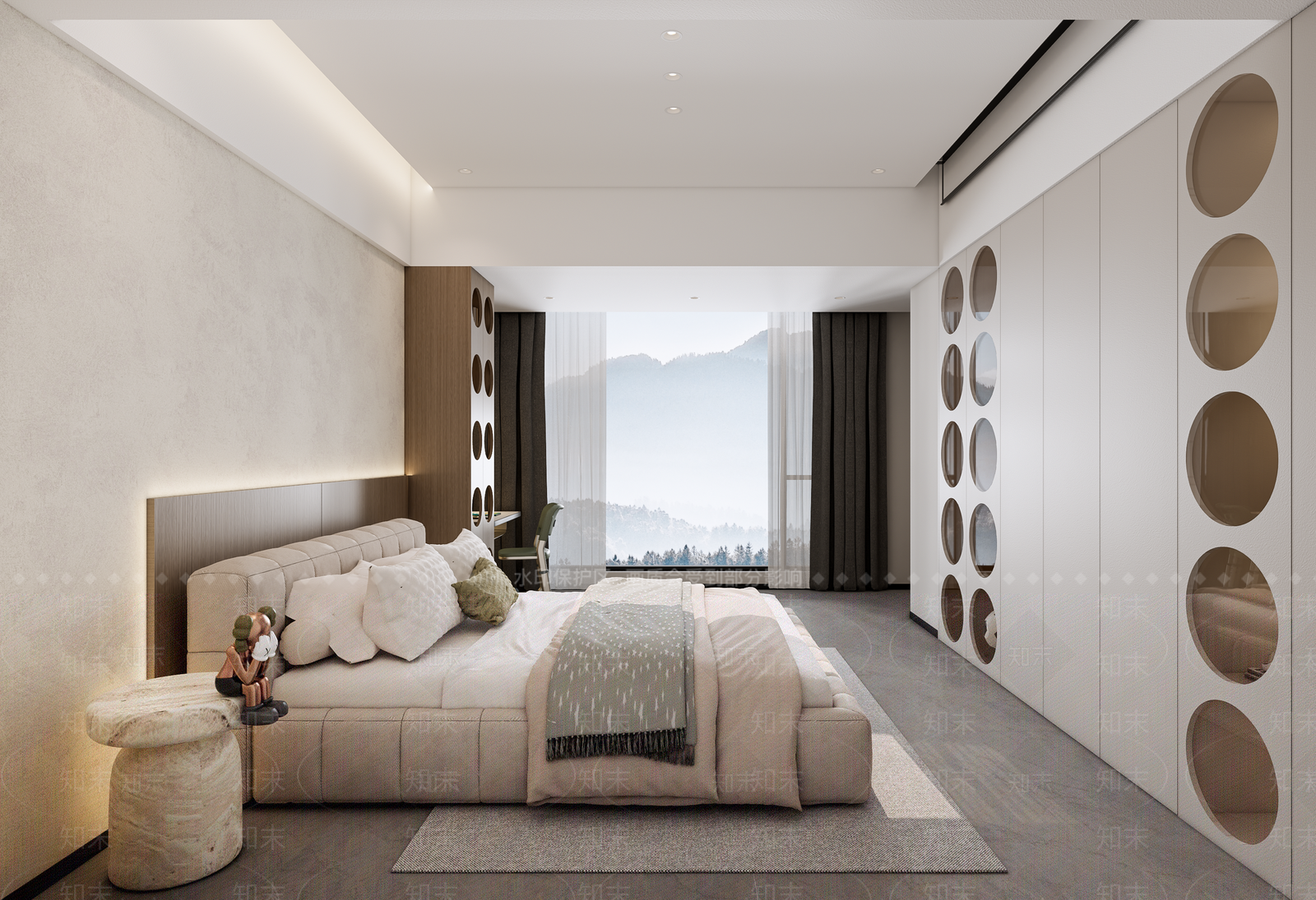 现代儿童床SU模型下载【ID:1187928314】