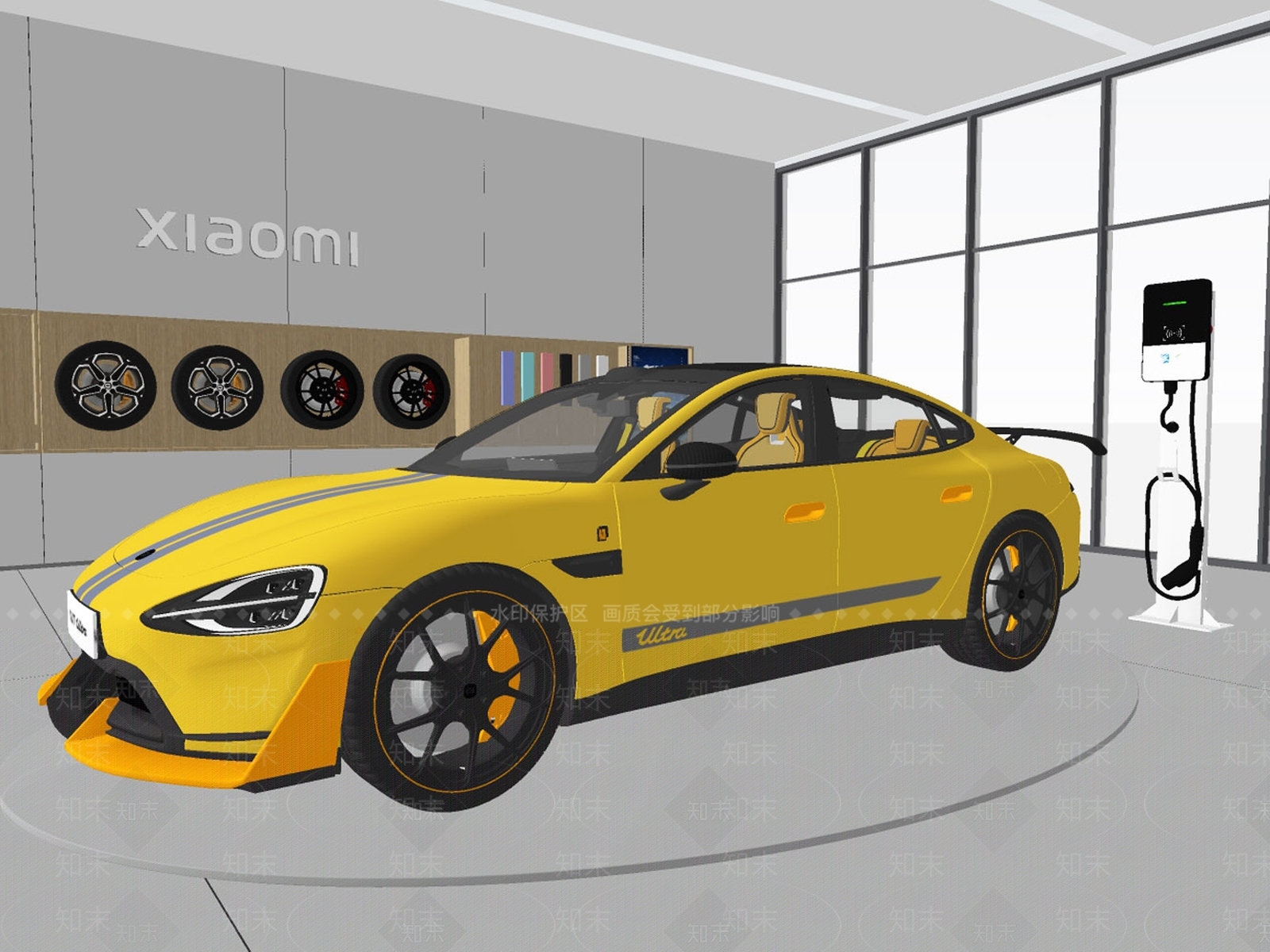 现代汽车4S店SU模型下载【ID:1187867320】