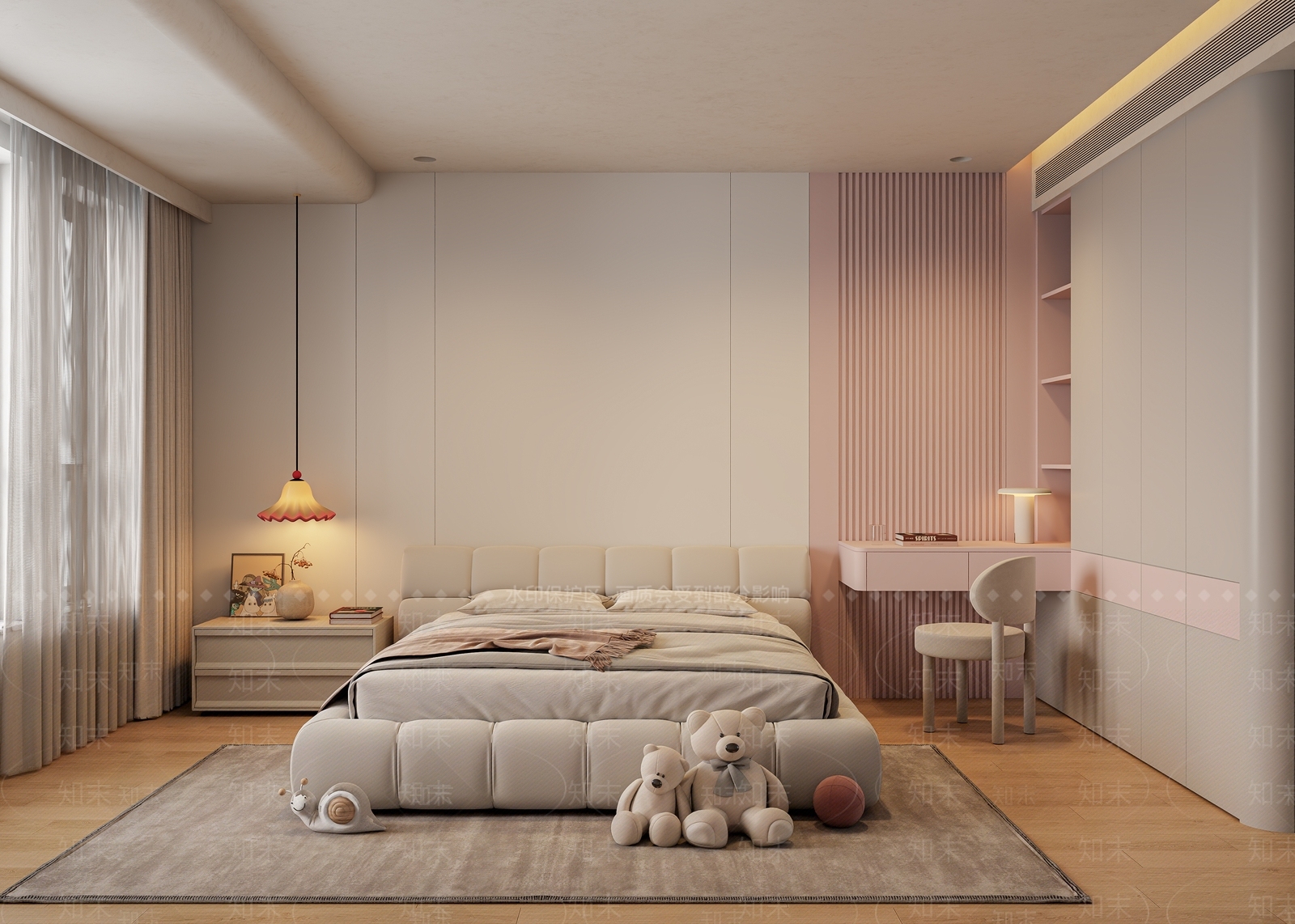 家居卧室3D模型下载【ID:1187880453】