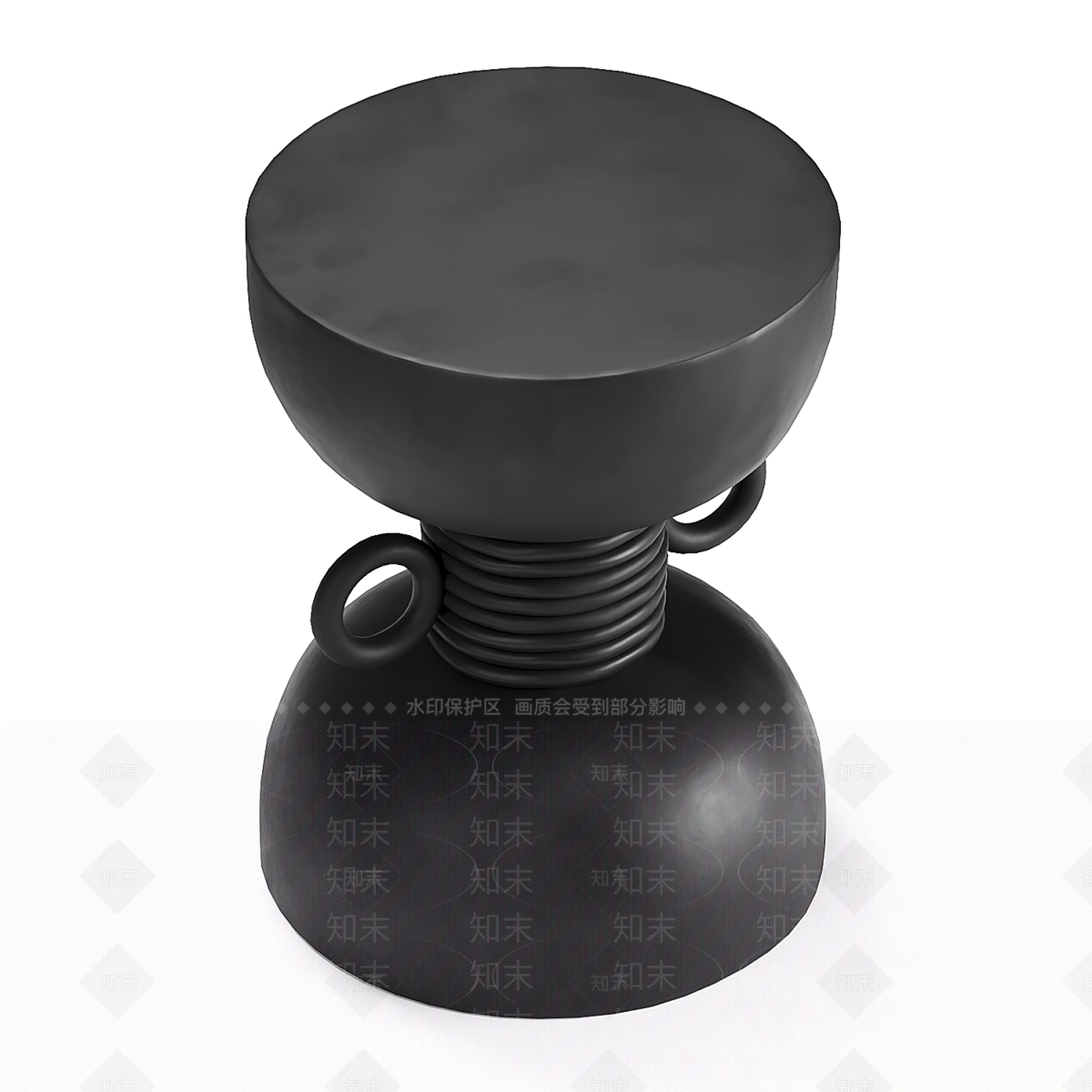 中古侘寂边几3D模型下载【ID:1187884471】
