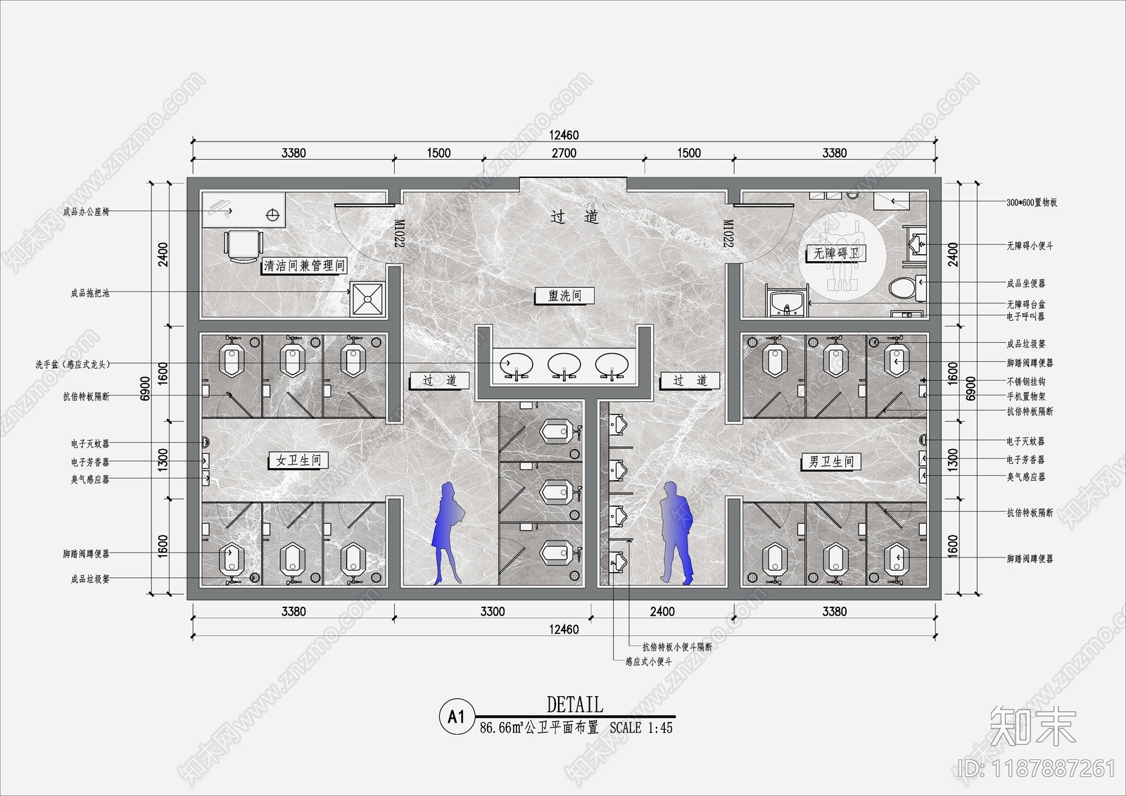 工装平面图施工图下载【ID:1187887261】