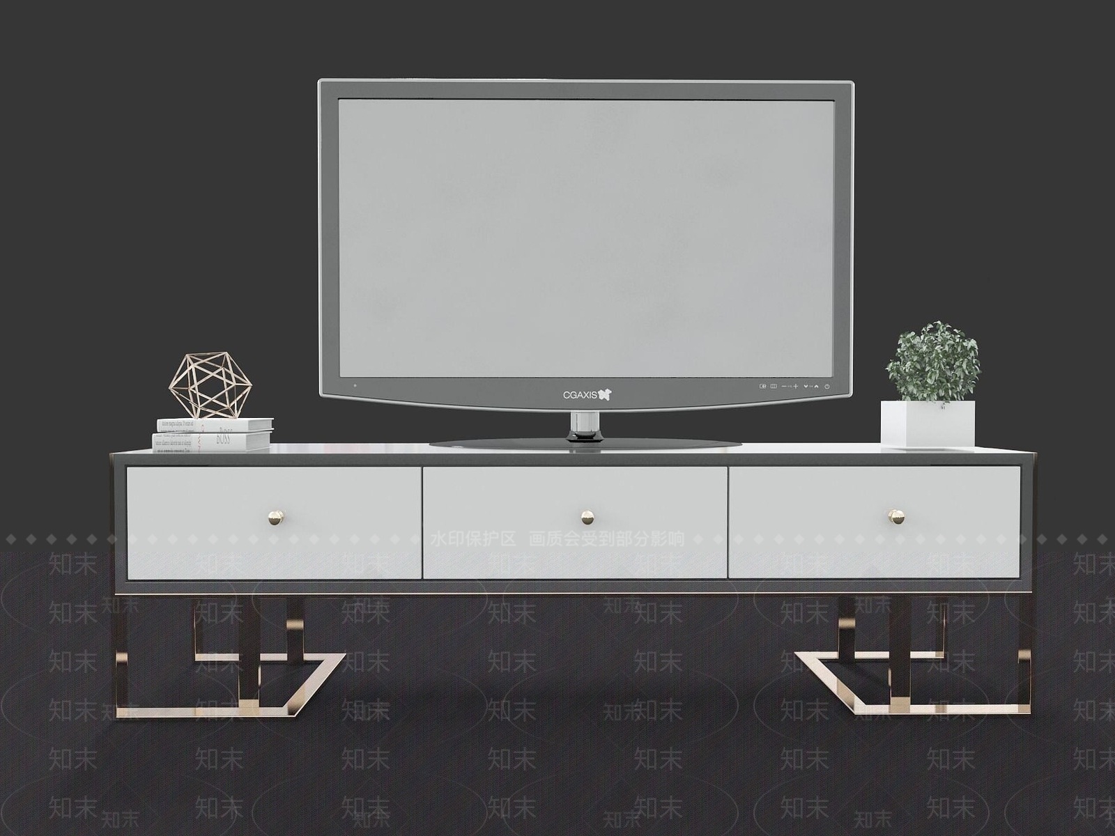 现代衣柜3D模型下载【ID:1187895785】