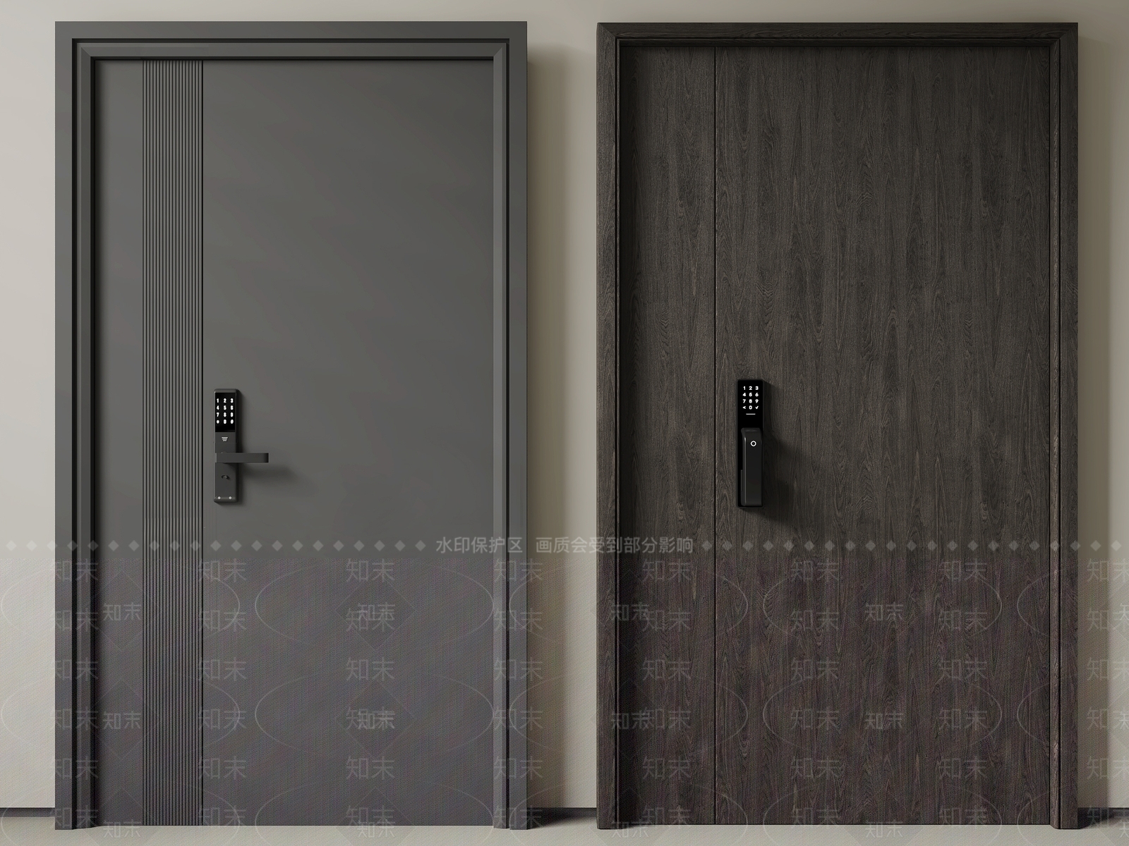 现代其他门SU模型下载【ID:1187904865】