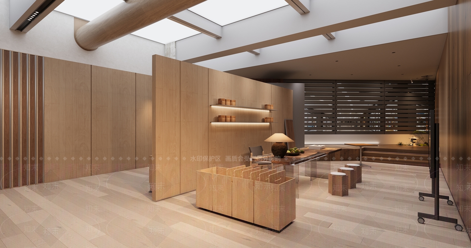 现代极简商场3D模型下载【ID:1187911913】