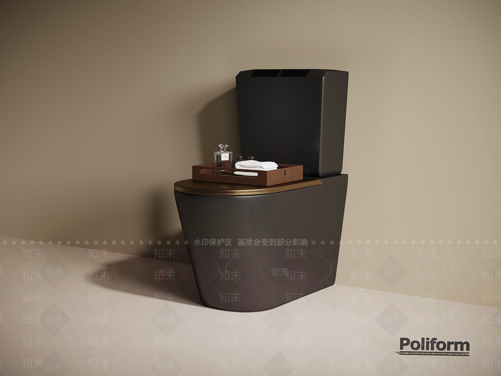 马桶3D模型下载【ID:1187909059】