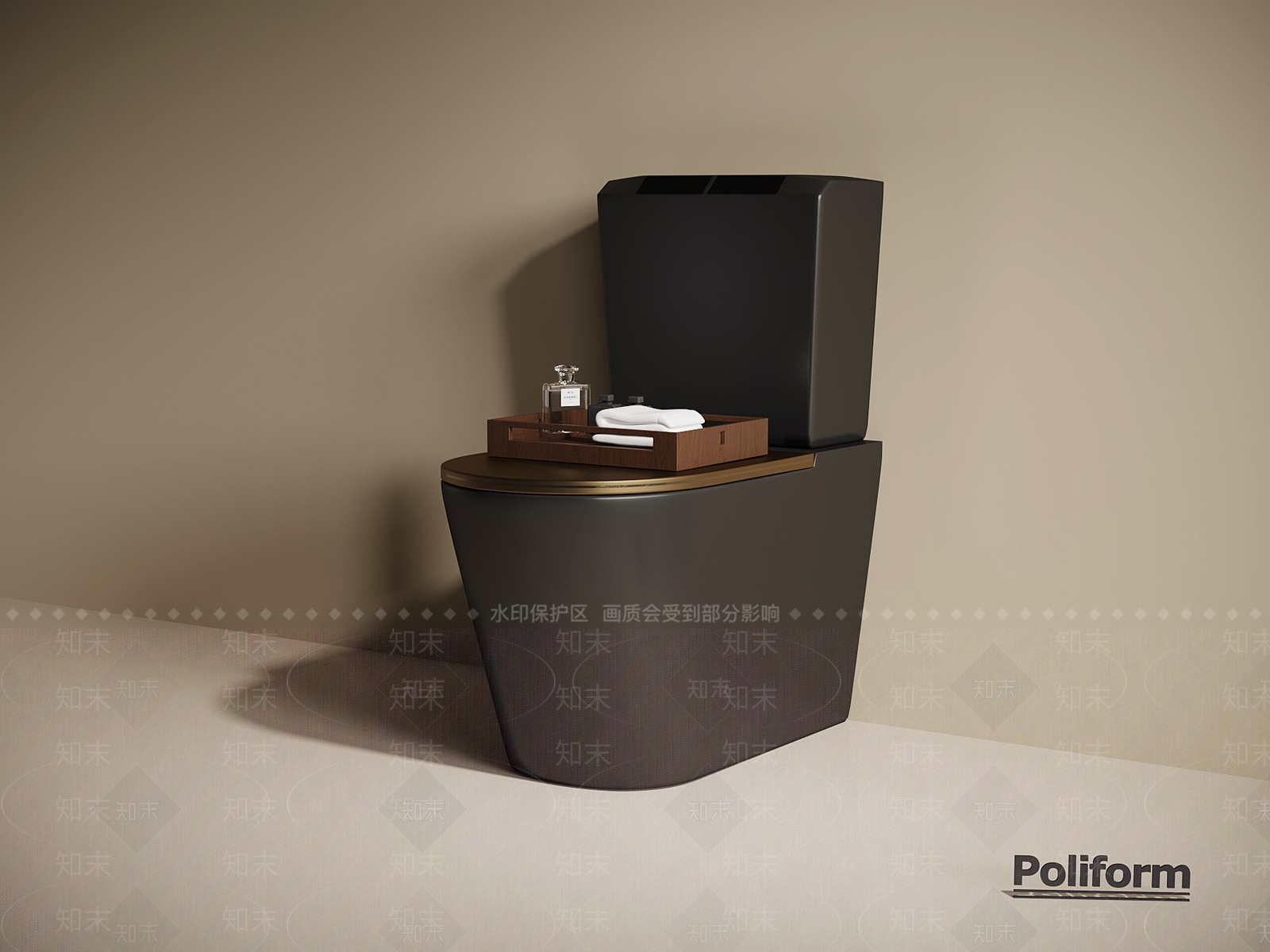 马桶SU模型下载【ID:1187909174】
