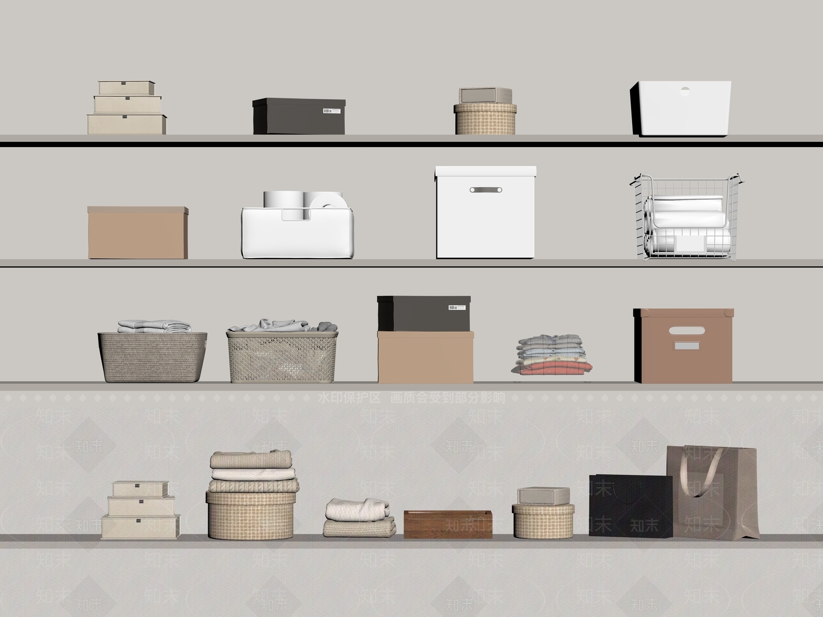 其他办公用品SU模型下载【ID:1187911826】