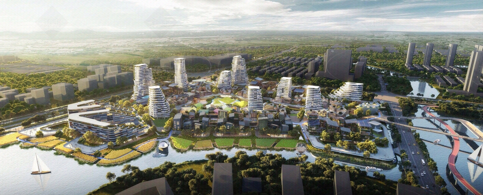现代街道外景贴图下载【ID:1187921009】