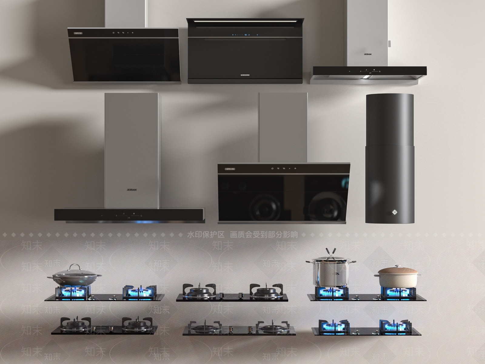 油烟机SU模型下载【ID:1187922826】