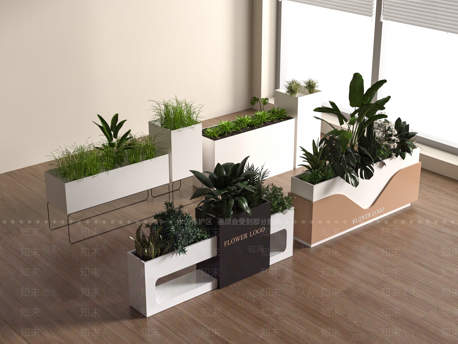 植物组合SU模型下载【ID:1187922958】