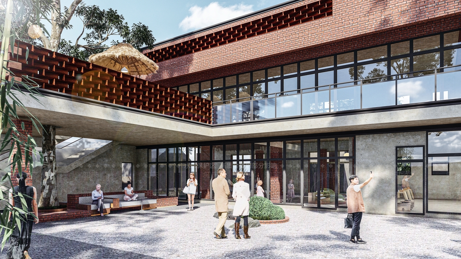 现代小公建SU模型下载【ID:1187930215】