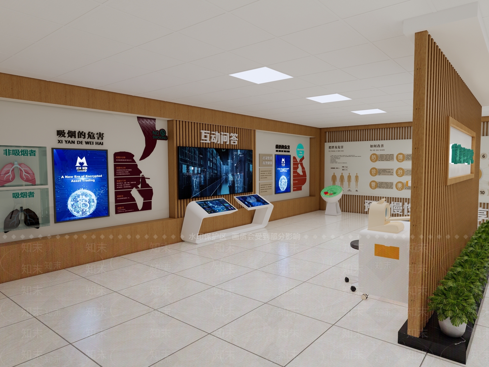 中式现代医院SU模型下载【ID:1187931389】