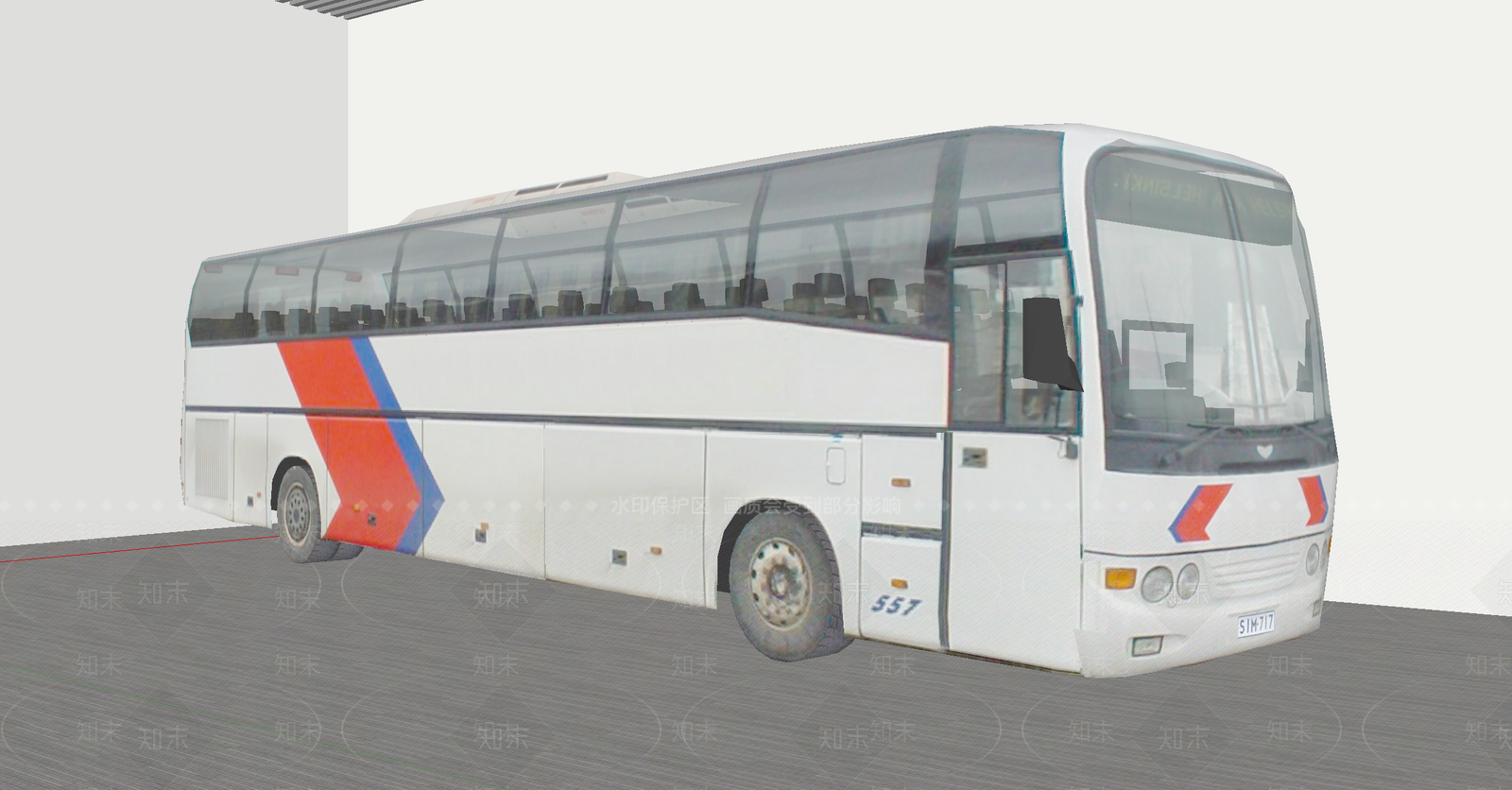 大巴SU模型下载【ID:1187932831】