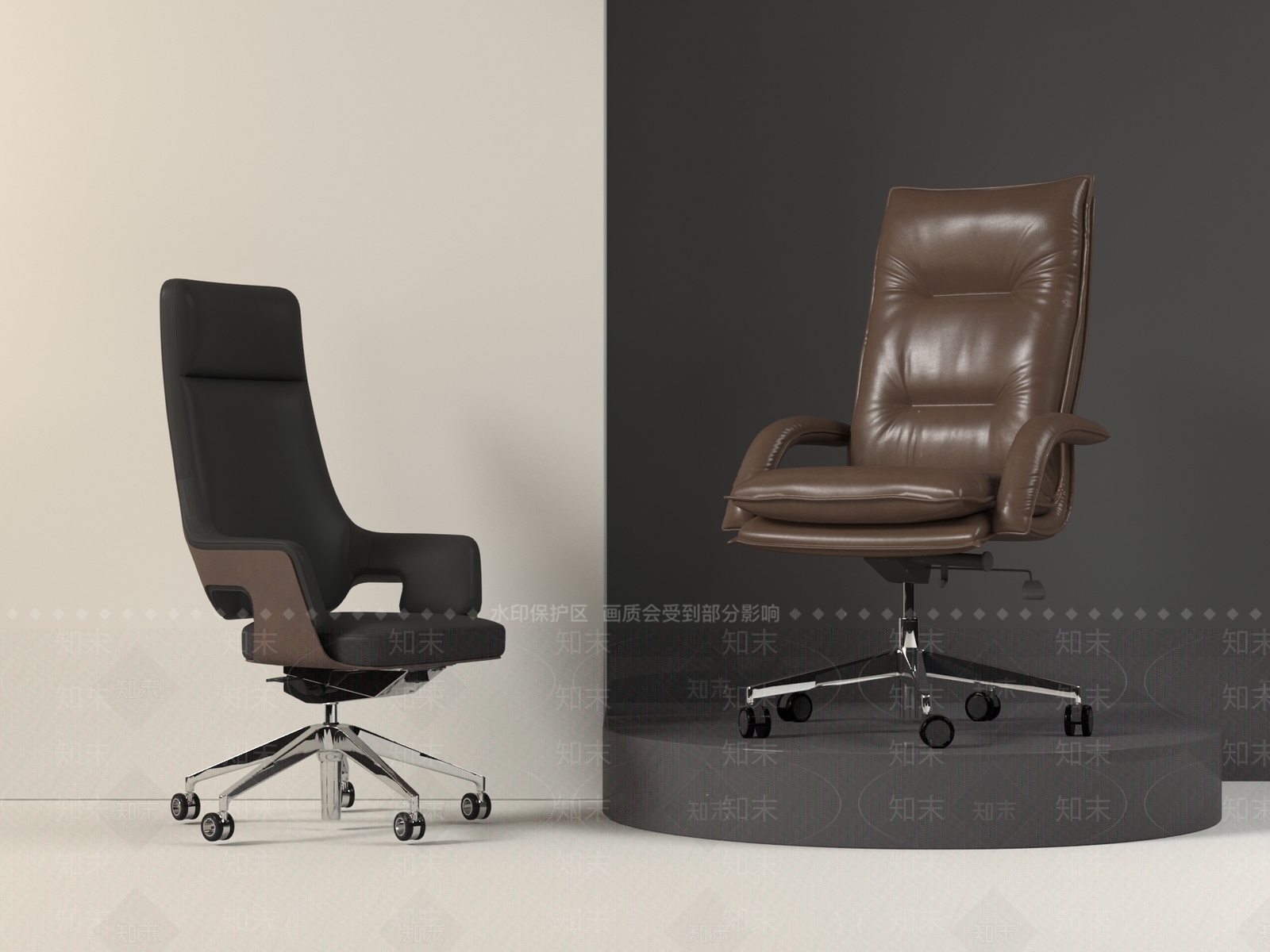 现代办公椅SU模型下载【ID:1187938050】