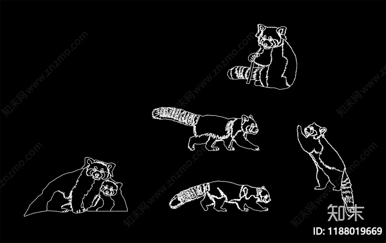 现代动物施工图下载【ID:1188019669】