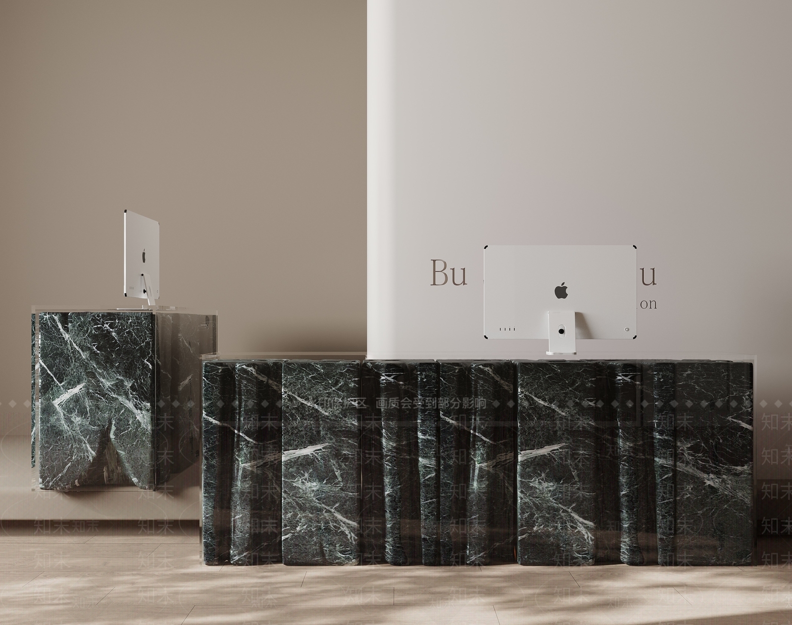 现代意式前台3D模型下载【ID:1187945678】