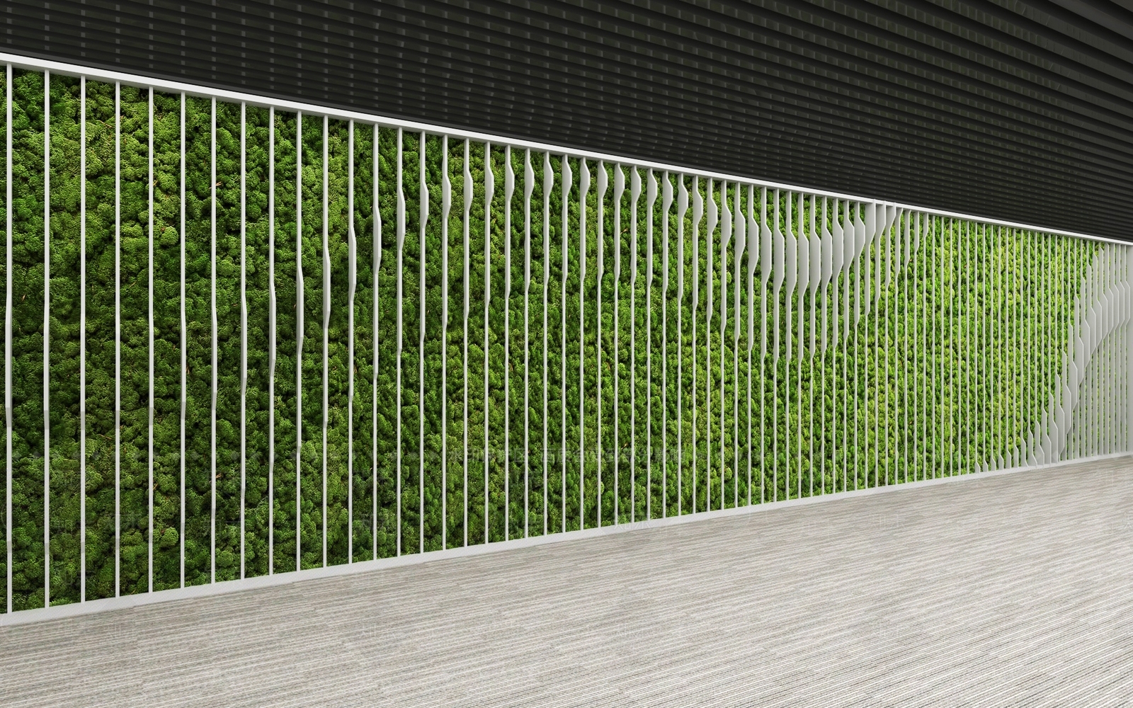 绿植墙SU模型下载【ID:1187950314】