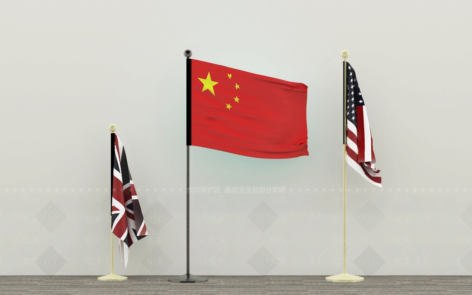 现代奖杯奖牌SU模型下载【ID:1187955458】
