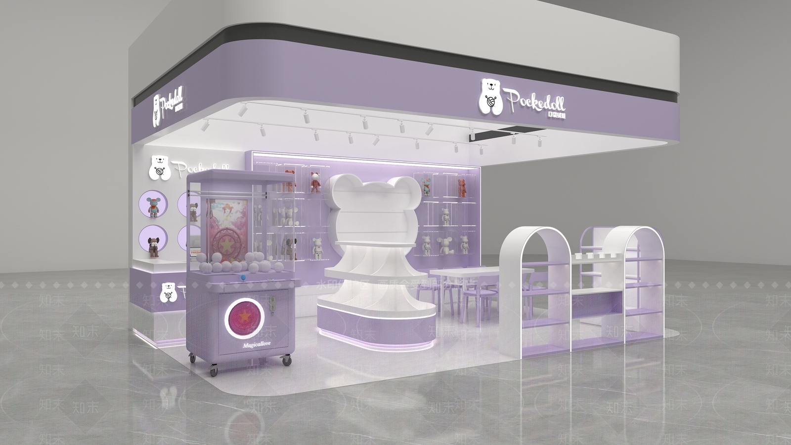 现代玩具礼品店SU模型下载【ID:1187960708】